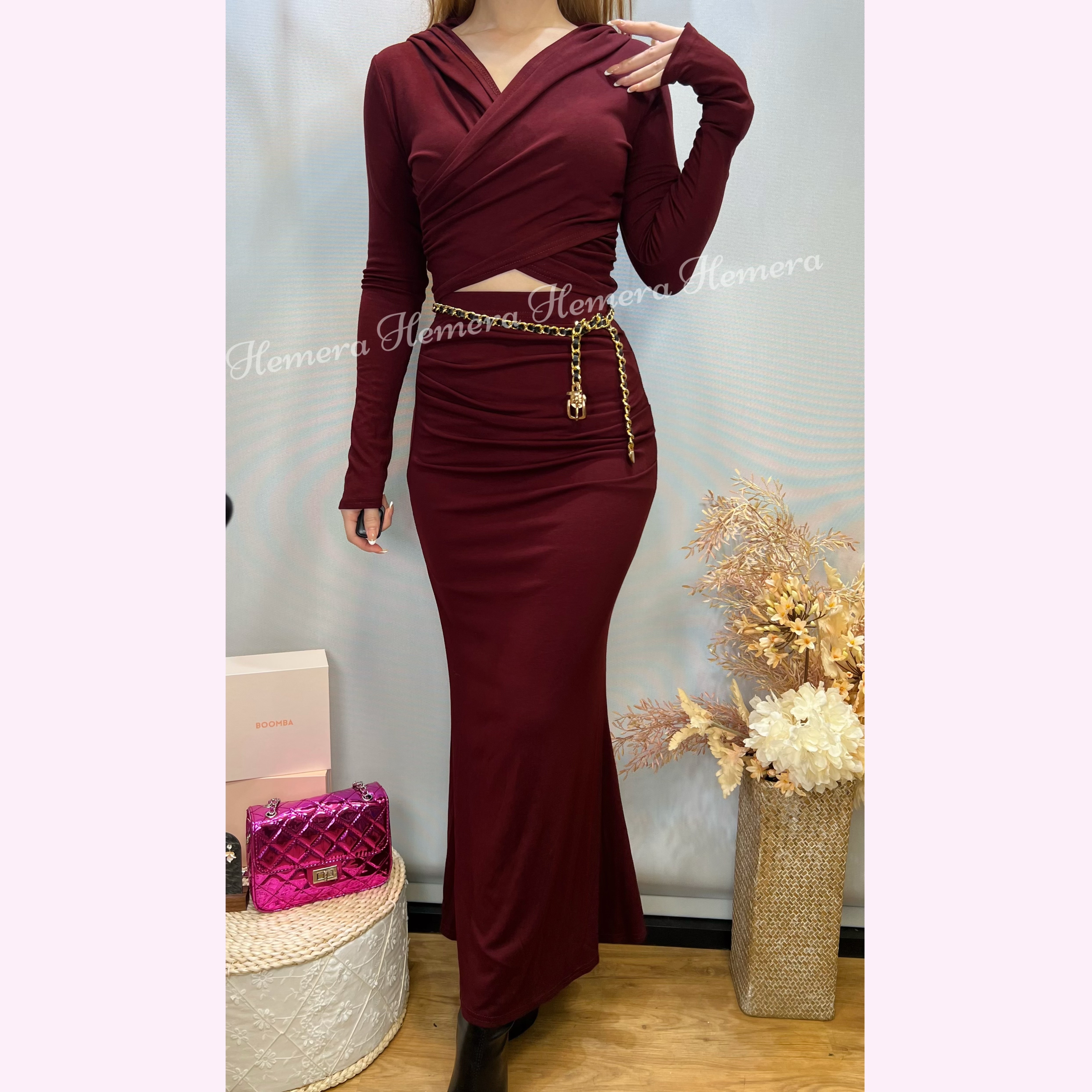 ST24W1227 神秘女神套裝