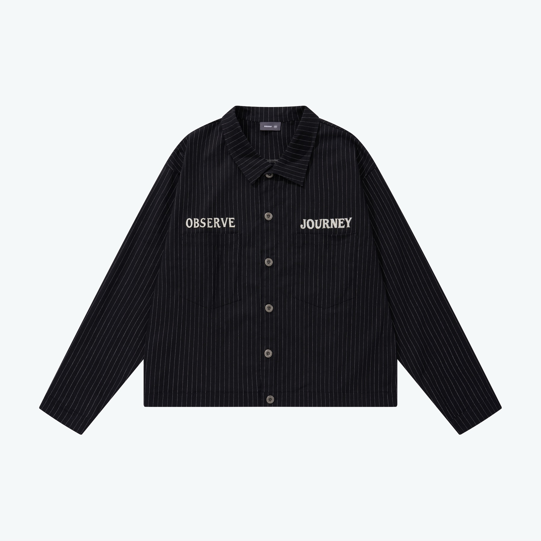 SENSE Stripe Patch Worker Jacket