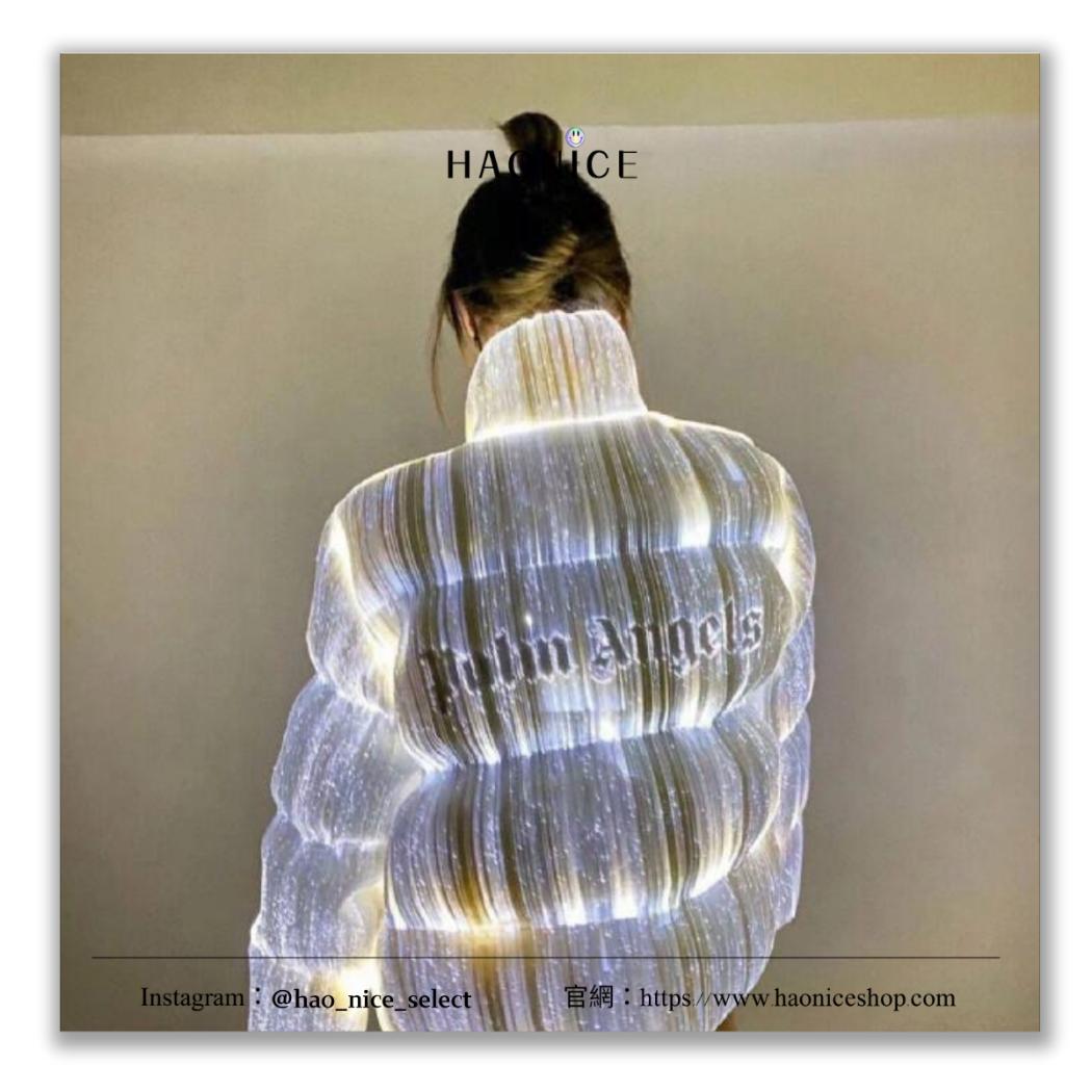 【HAO NICE】100%正品 MONCLER x PALM ANGELS 潮流精品🔥 聯名款發光輕柔加厚外套 羽絨外套