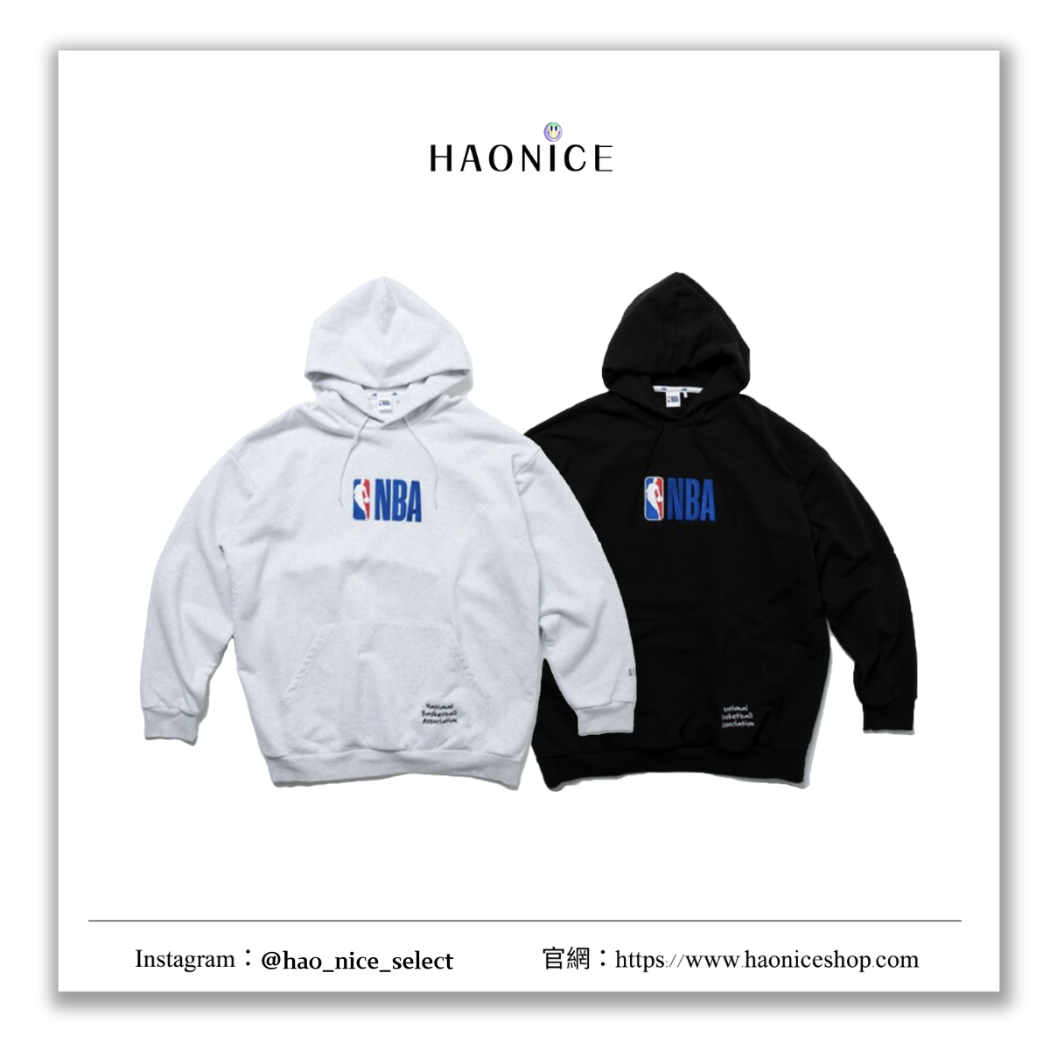 【HAO NICE】100%正品 FREAK'S STORE x NBA 日本潮牌🇯🇵 聯名款刺繡標誌連帽上衣 帽T
