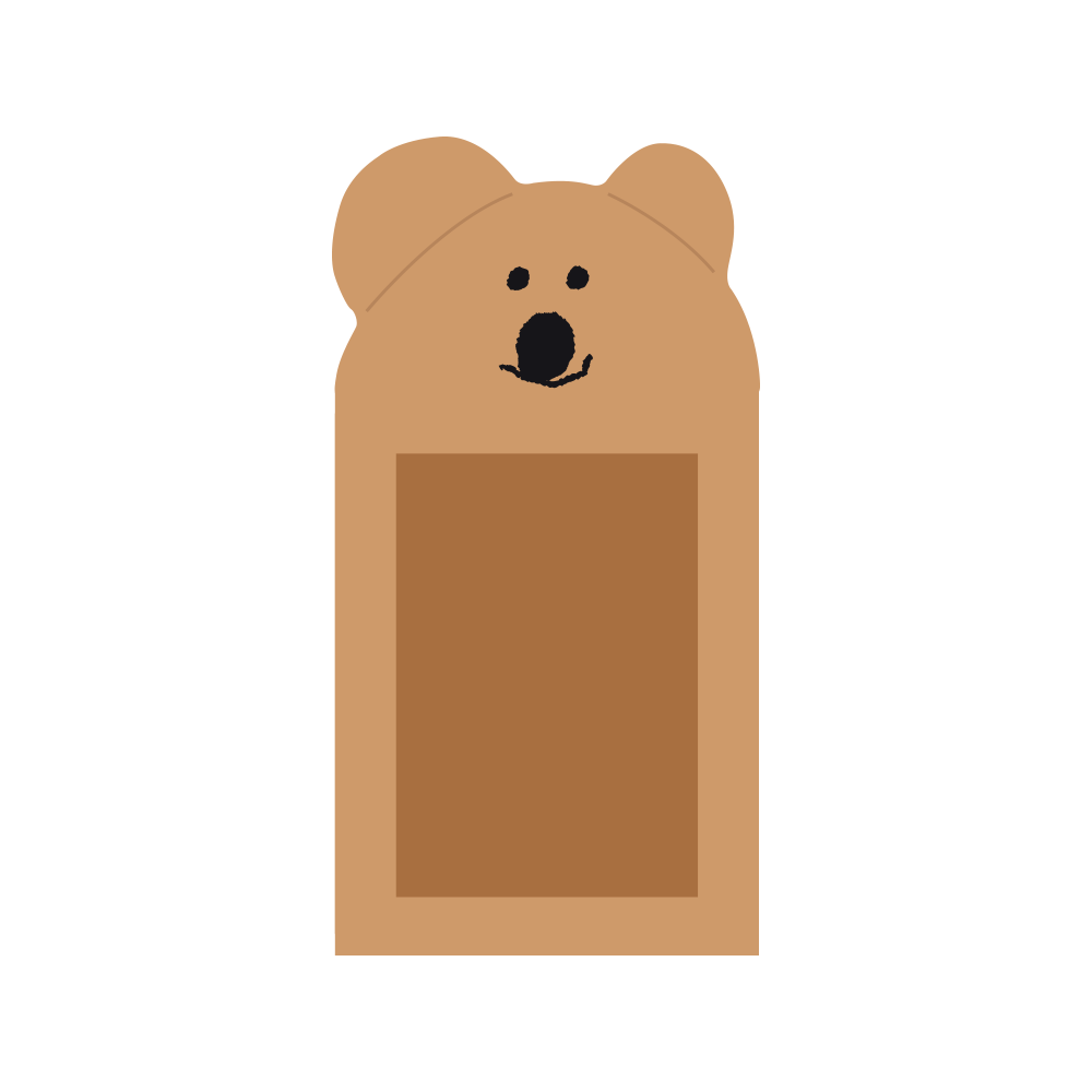 DINOTAENG 袋鼠家族 絨毛卡套 證件套/預購