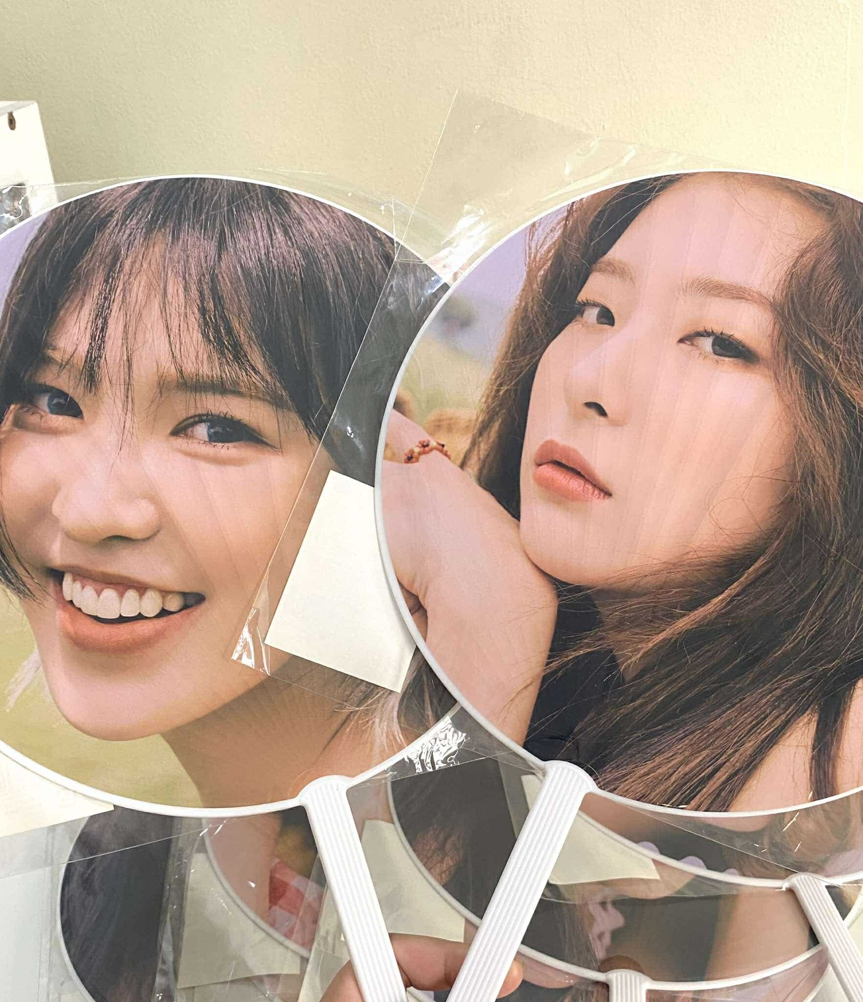 [ONHAND] RED VELVET - La Rouge in Japan Uchiwa Official MD