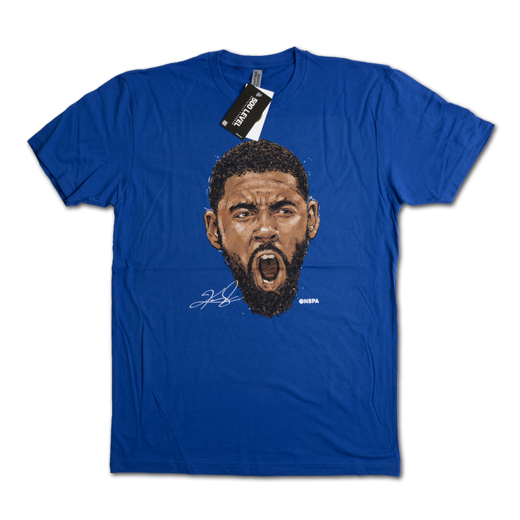 500 Level 達拉斯獨行俠隊 Kyrie Irving Scream T-Shirt