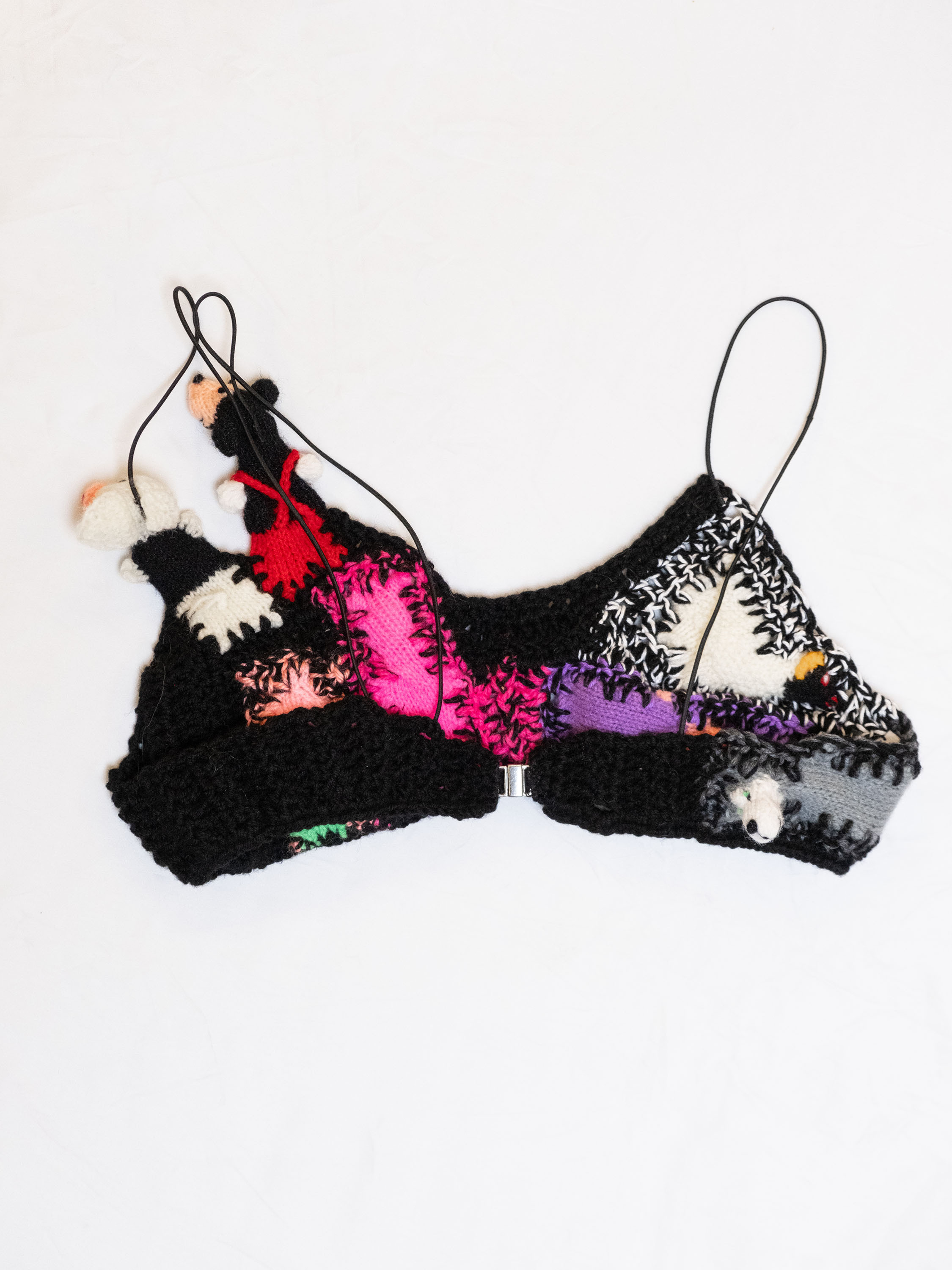 Dolls Knitted And Crocheted Bralette