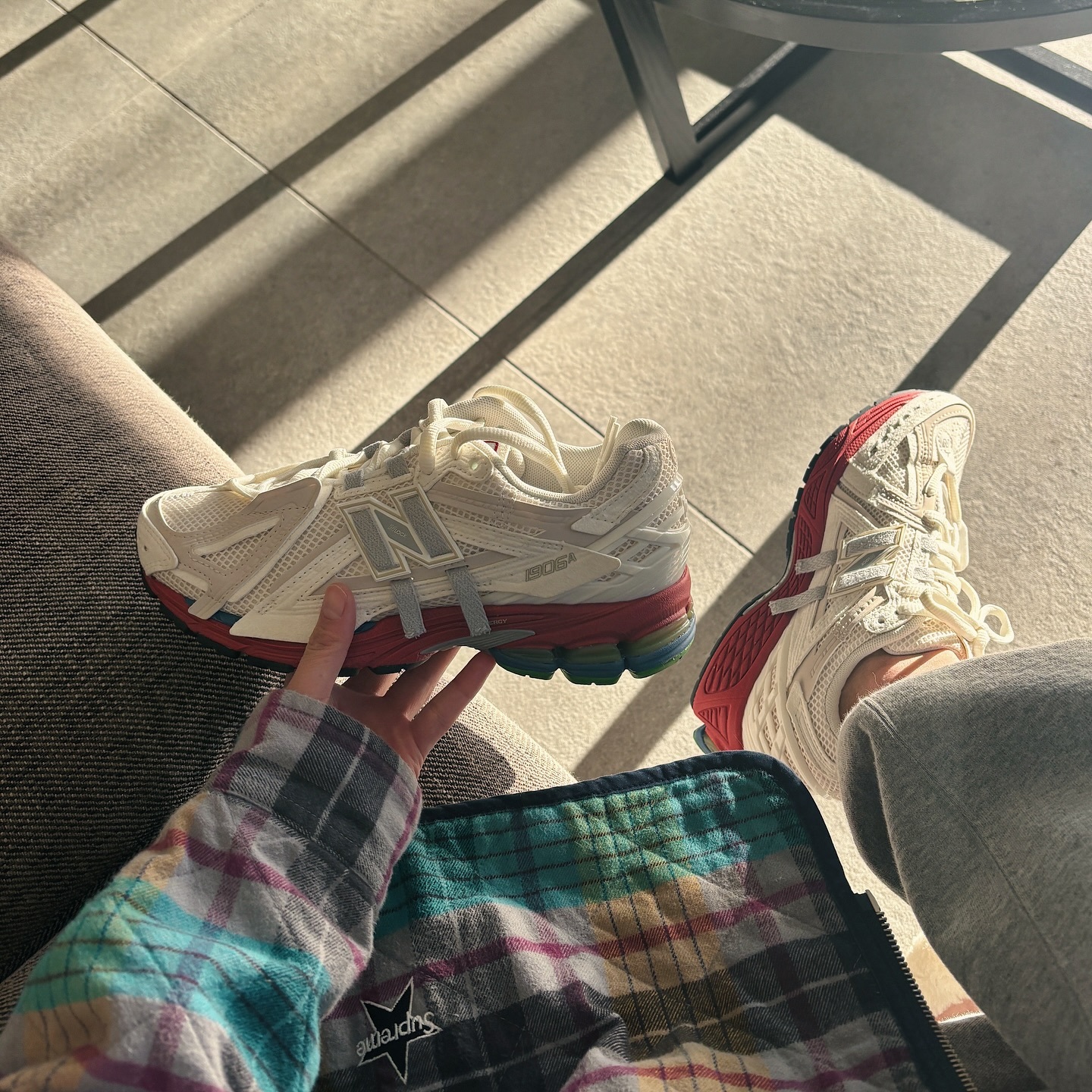 New Balance 1906A 日本新款 燕麥奶油 奶油白 紅綠 結構化 復古鞋 M1906AB