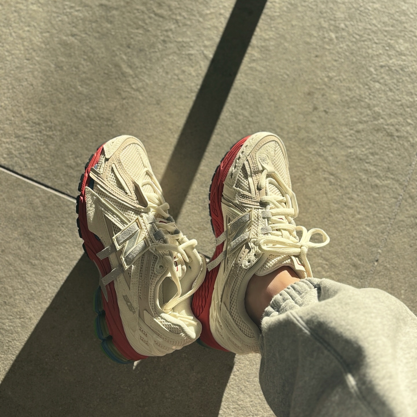 New Balance 1906A 日本新款 燕麥奶油 奶油白 紅綠 結構化 復古鞋 M1906AB