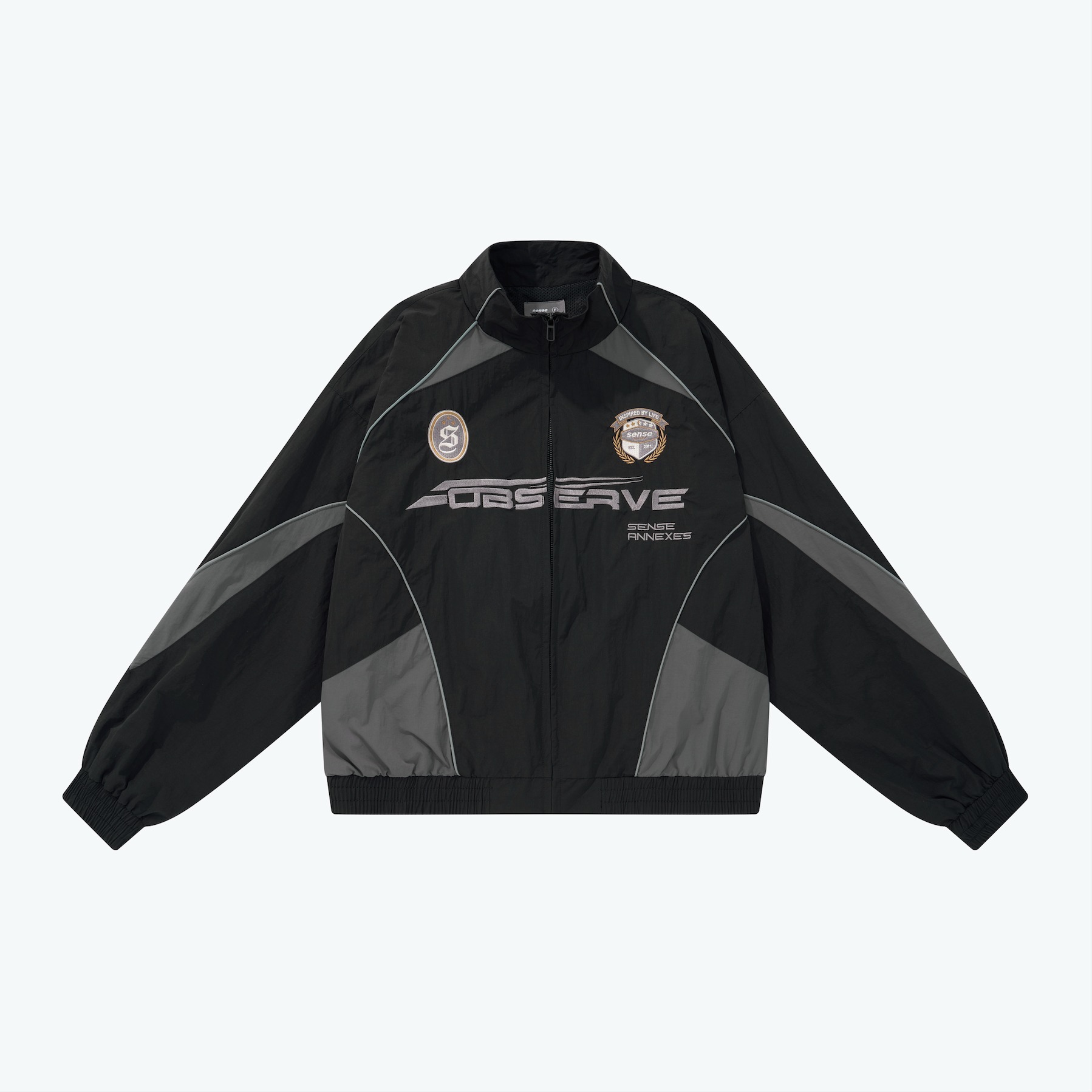 SENSE Patch College Track Jacket