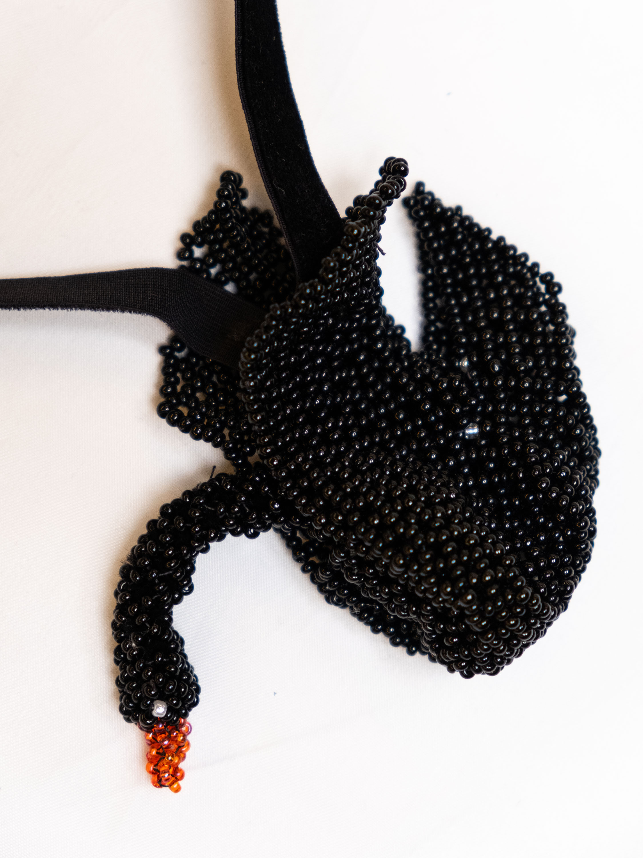 Swan Choker Black