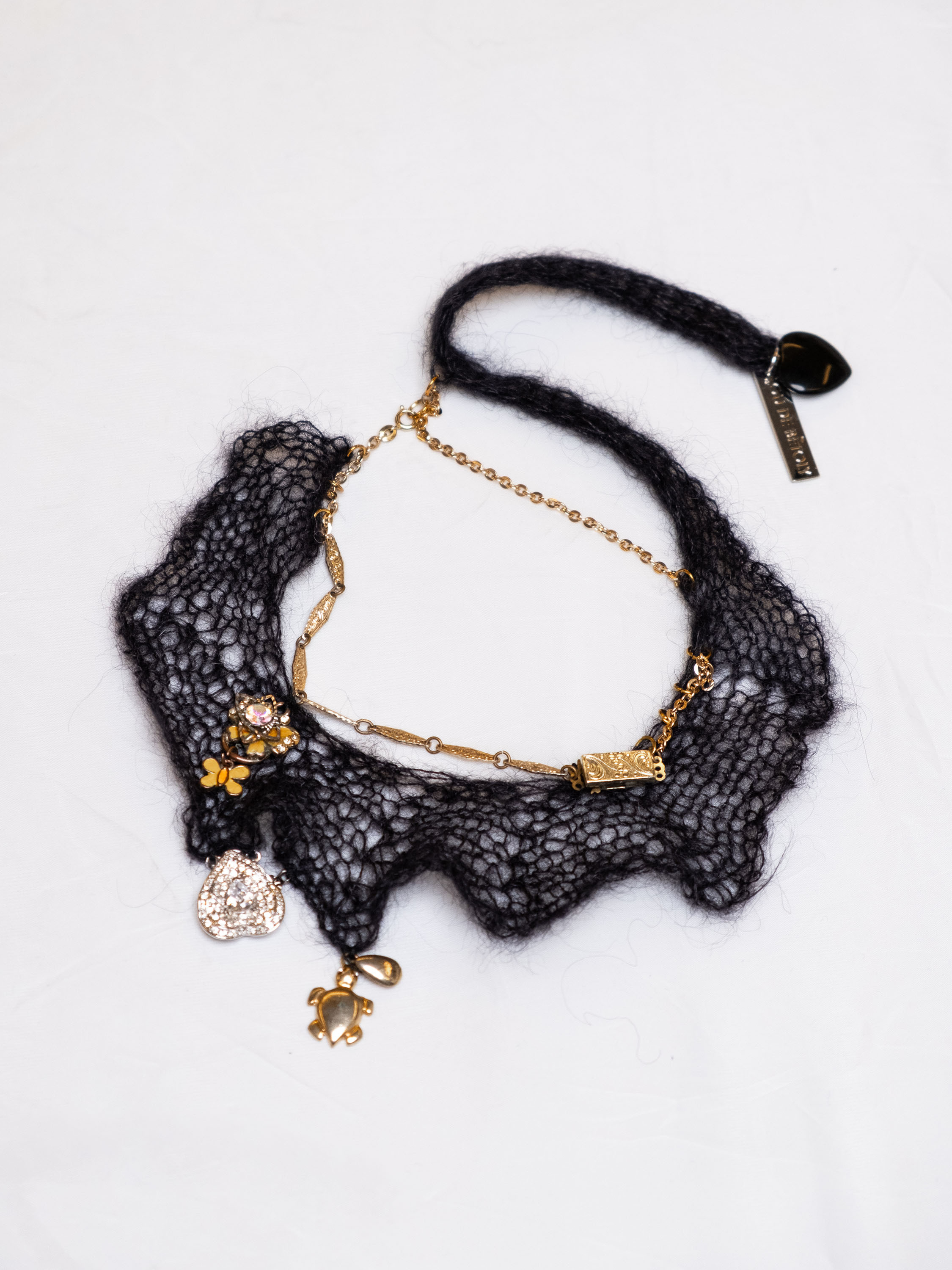Knitted Choker Black