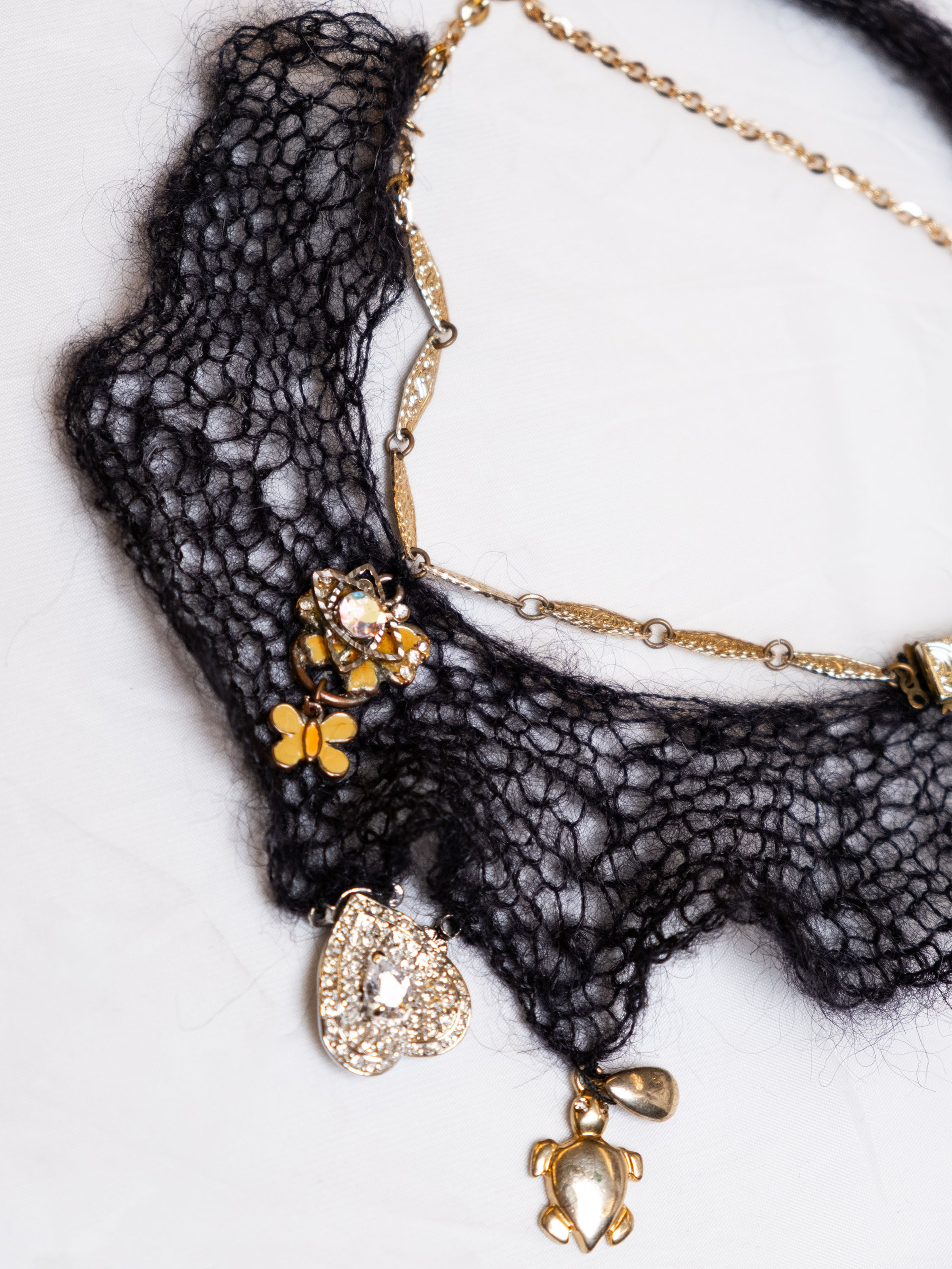 Knitted Choker Black