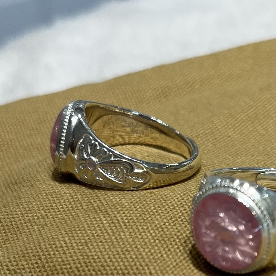 U) 雍和宮粉紅蓮花好事連連戒指