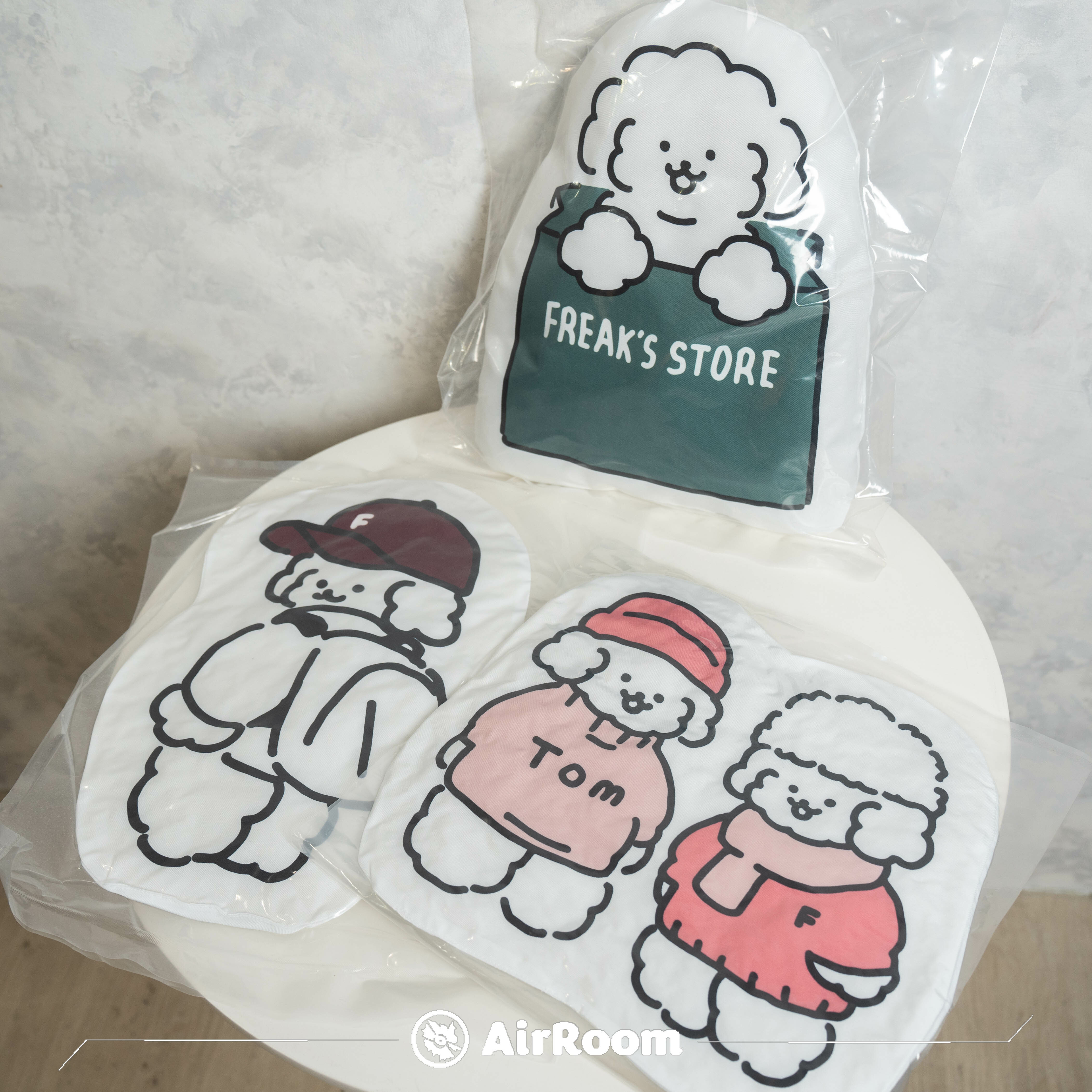 2024AW FREAK'S STORE 限定 坐墊 抱枕 購物袋 背書包 狗狗 現貨
