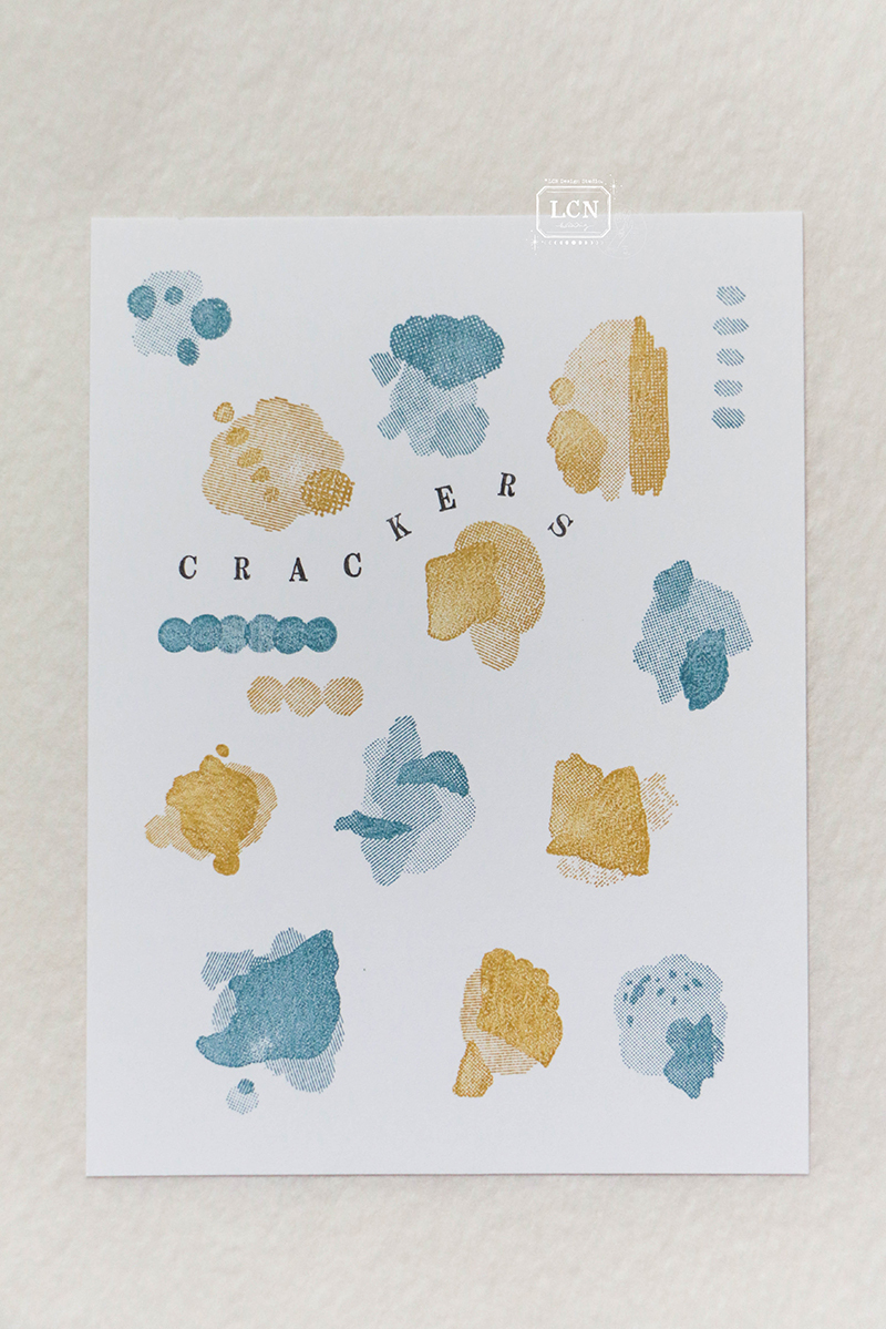 Lin Chia Ning Clear Stamp - Crackers