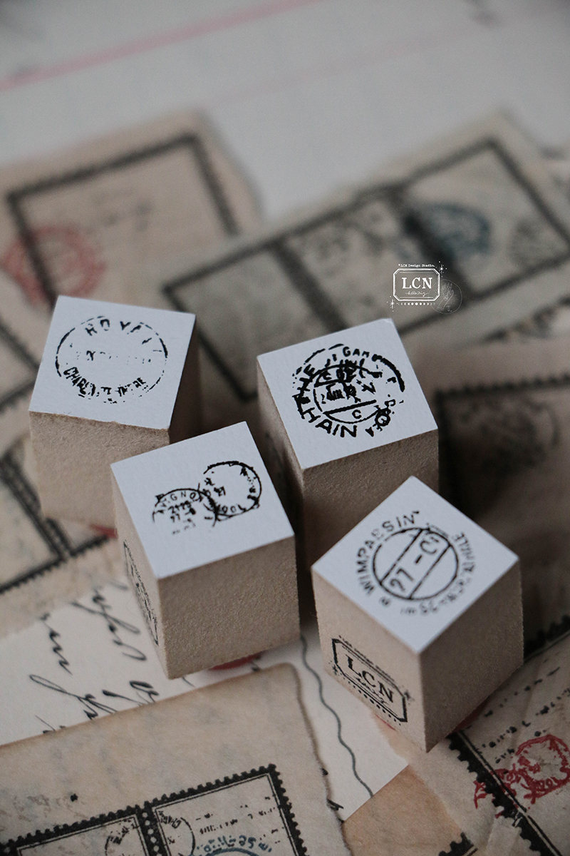 Lin Chia Ning Rubber Stamp - Mini Postage