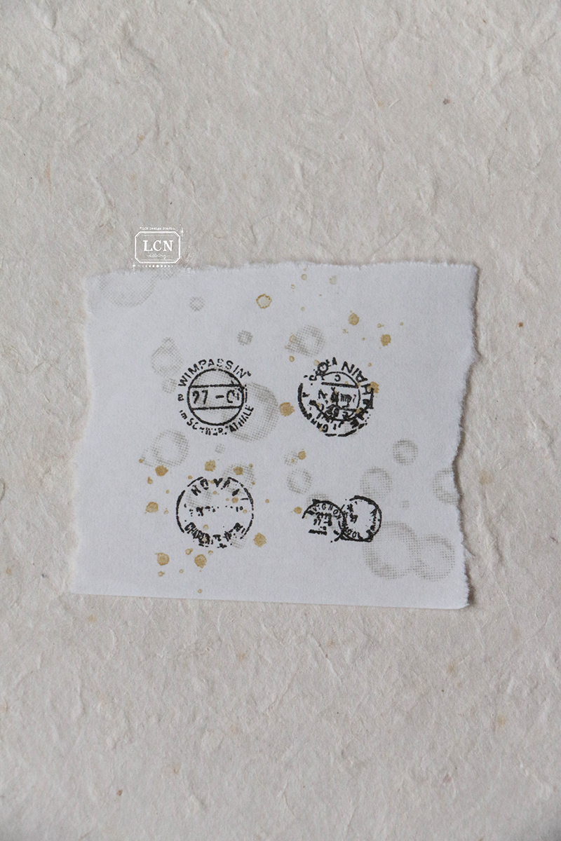 Lin Chia Ning Rubber Stamp - Mini Postage