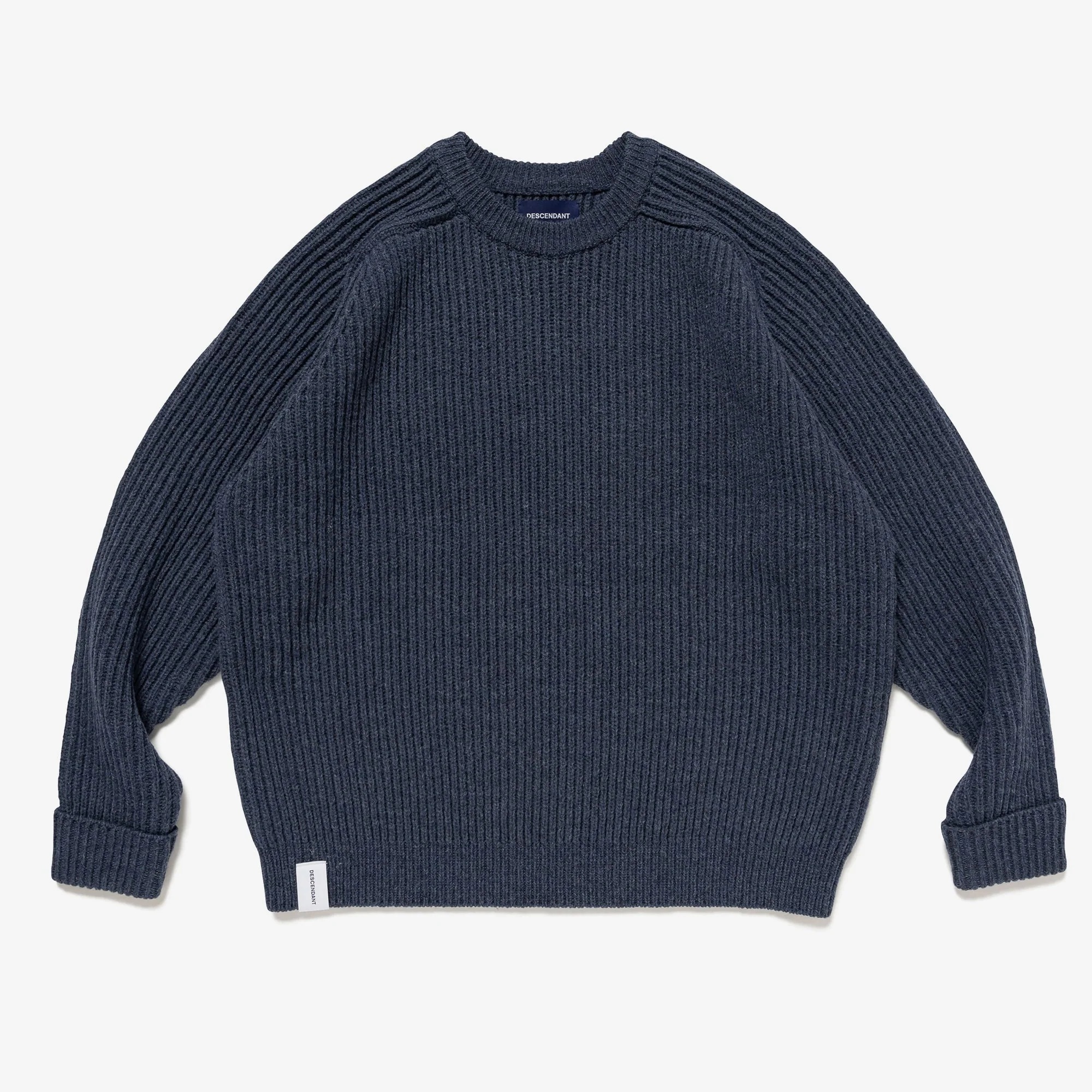 DESCENDANT 2024 A/W CLAM CREW NECK KNIT - PRE ORDER ITEM (預訂中)