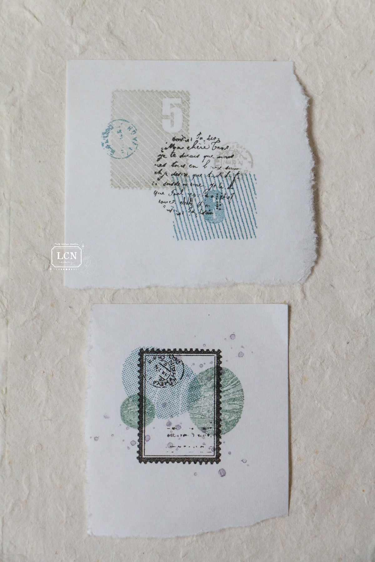 Lin Chia Ning Rubber Stamp - Postage (L)