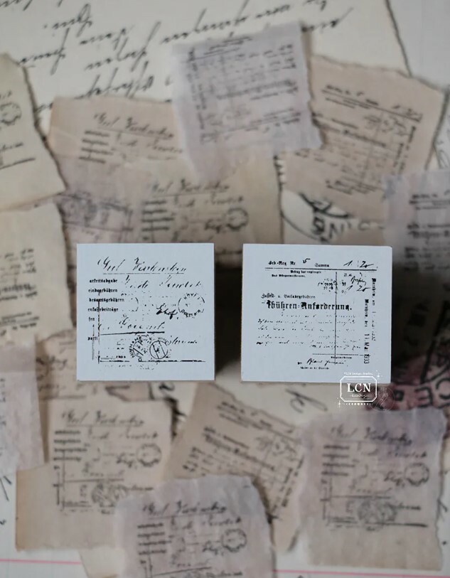 Lin Chia Ning Rubber Stamp - Receipt (S)