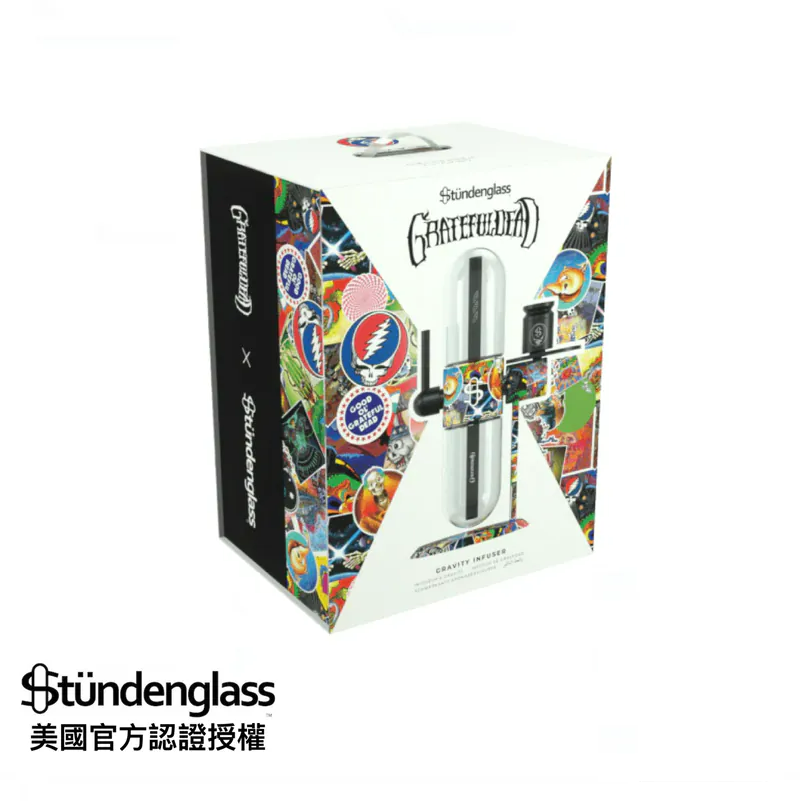 🇺🇸 Stundenglass - Gravity Hookah 重力水煙壺 「Grateful Dead 死之華 手工限量版」