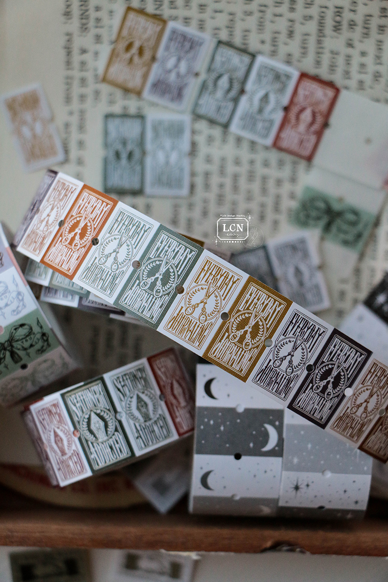 Lin Chia Ning Label Sticker Roll - Everyday Journaling