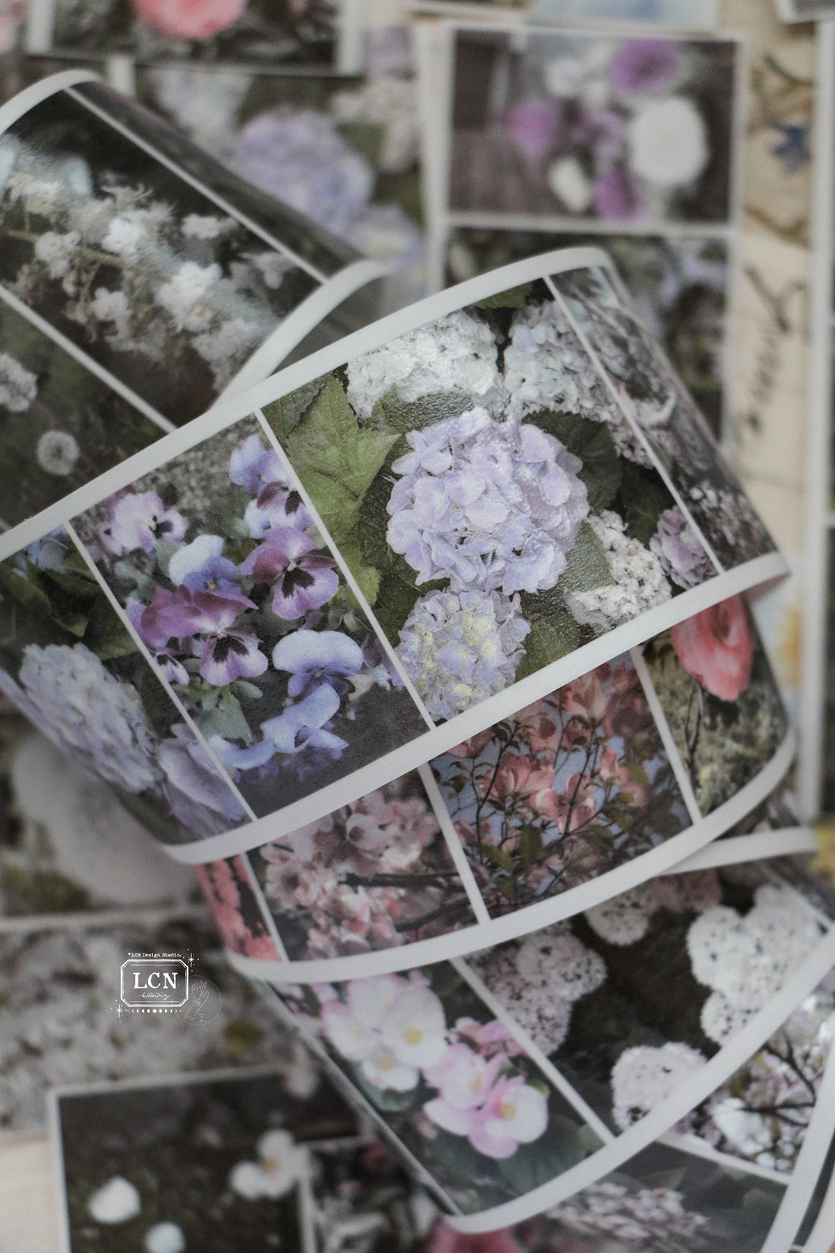 Lin Chia Ning Tape - Flower Washi