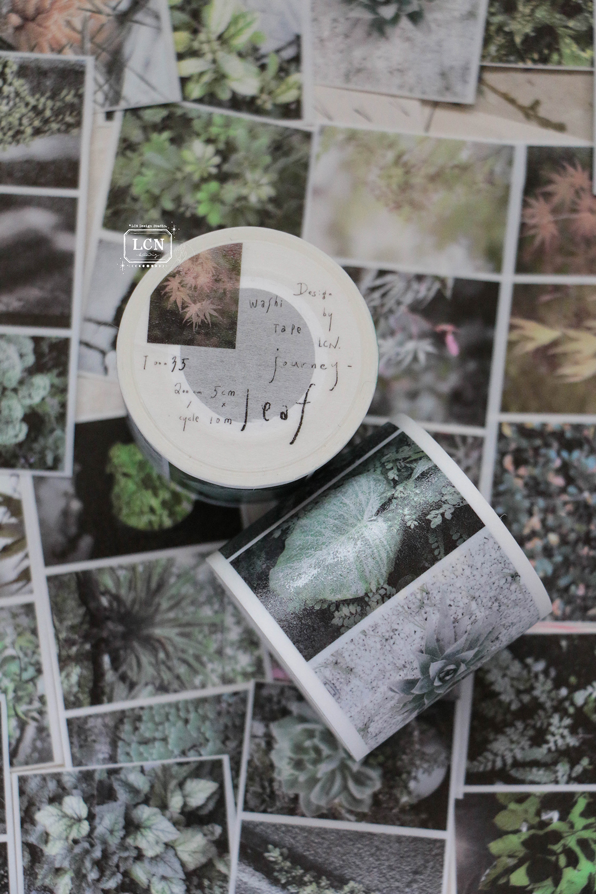 Lin Chia Ning Tape - Leaf Washi