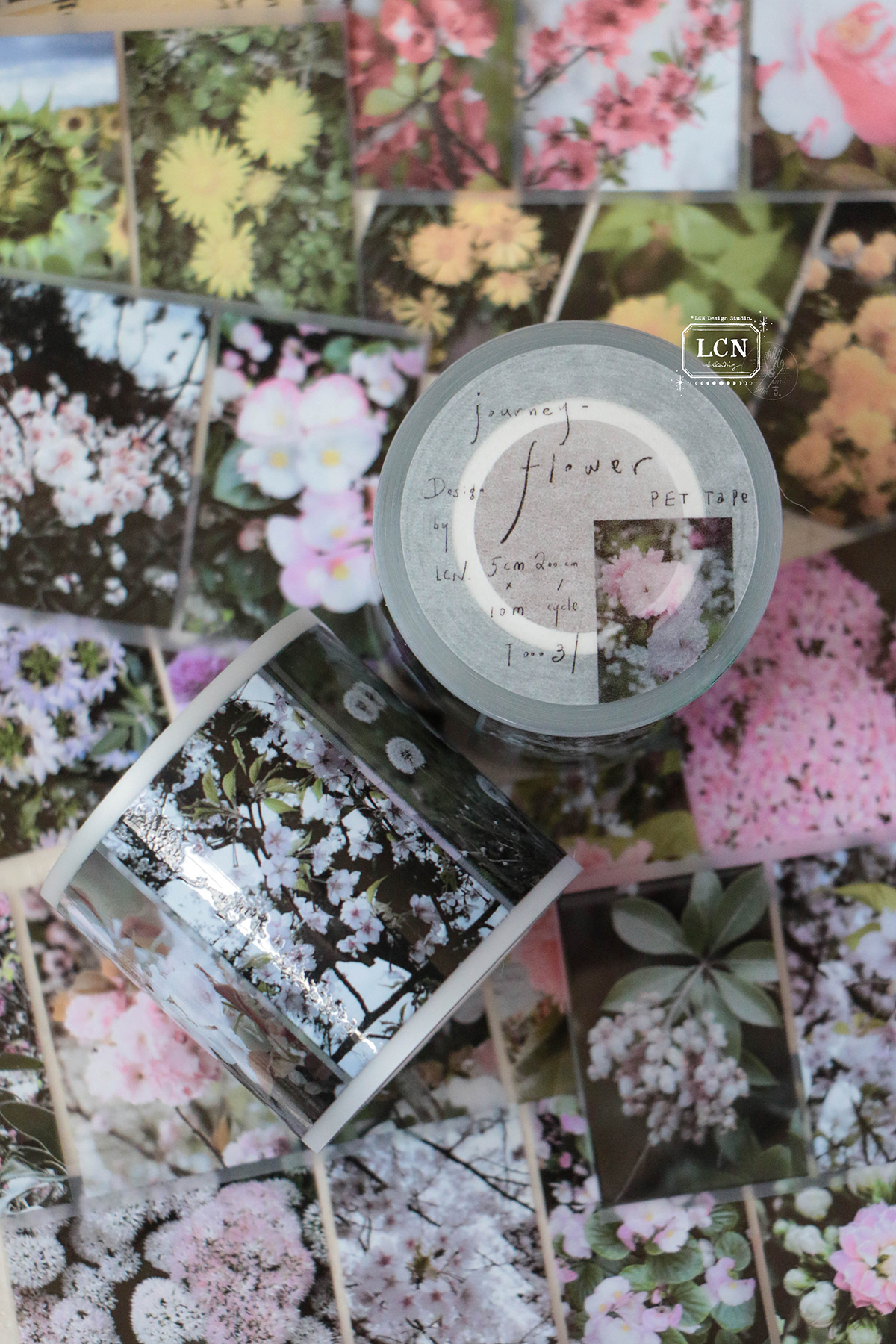 Lin Chia Ning Tape - Flower PET