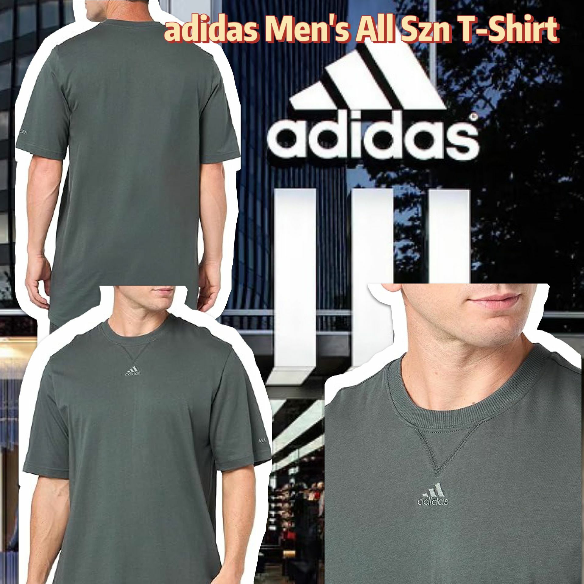 【預購】adidas All Szn G121611 男裝短袖tee