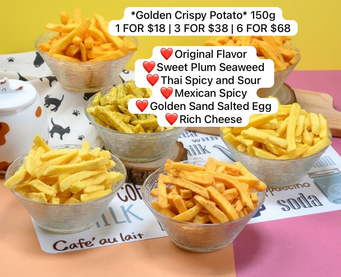 LNS GIFT  13/12/2024  1 GOLDEN CRISPY POTATO (MEXICAN SPICY)