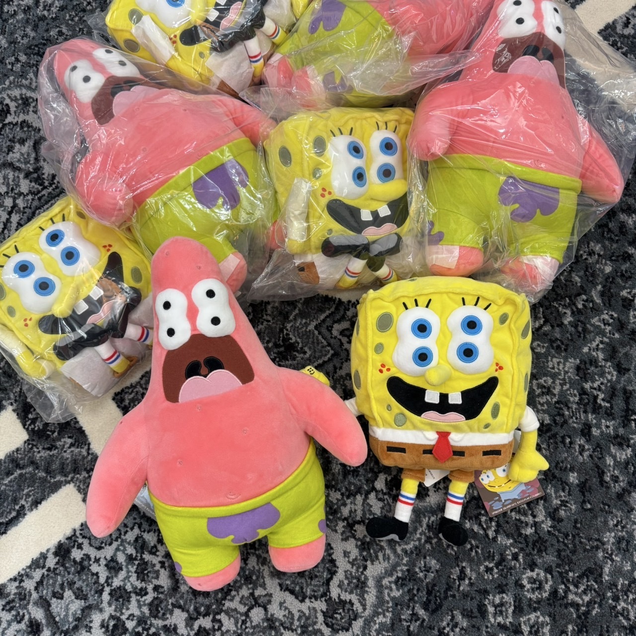CPFM x UNIQLO x SpongeBob 娃娃 玩偶