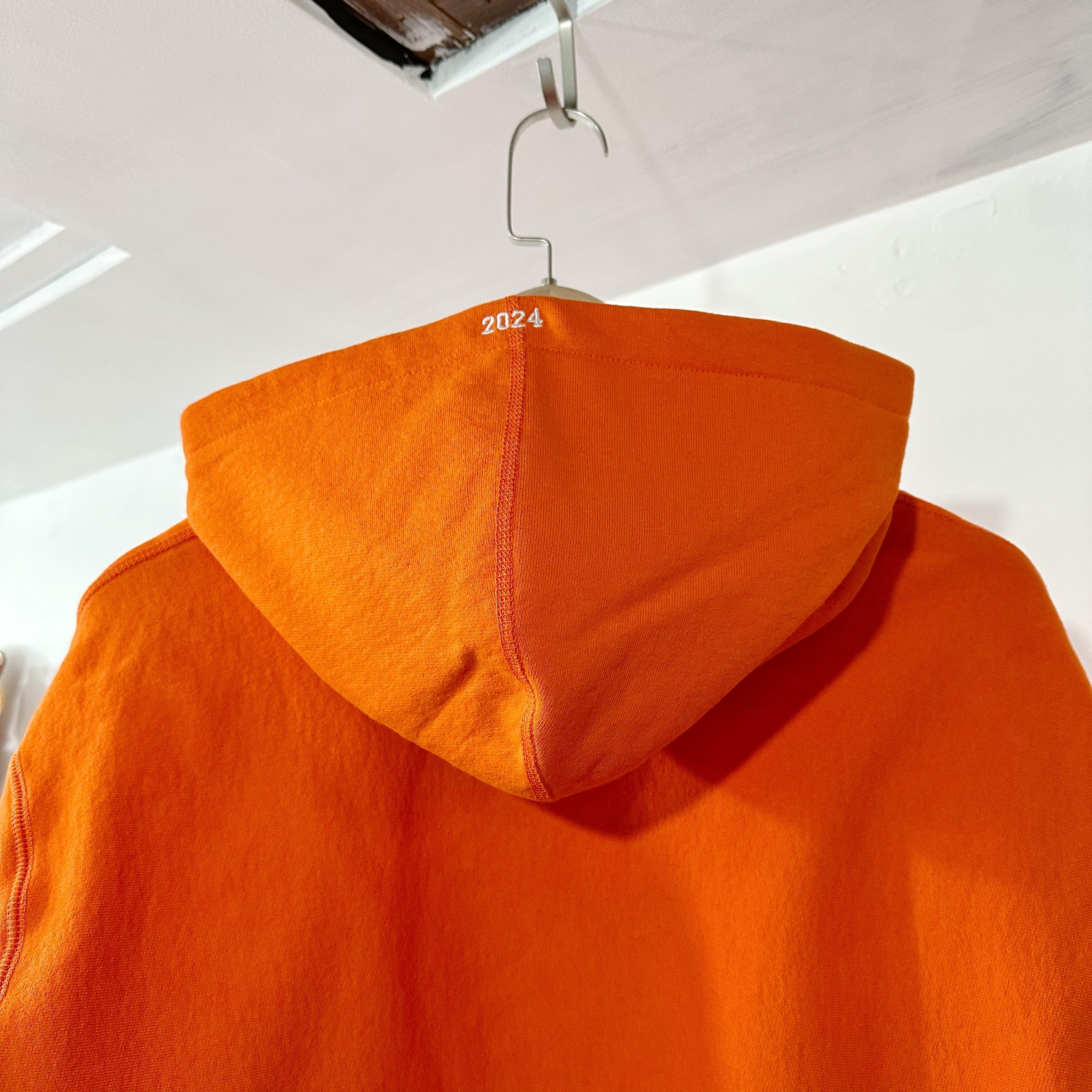 Supreme FW24 Box Logo Hooded Sweatshirt 衛衣Orange