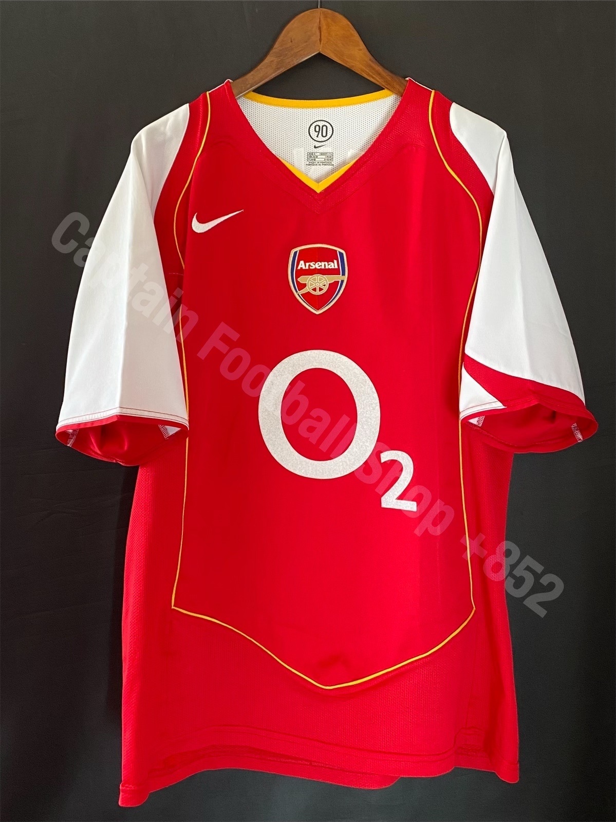 Arsenal 2004-2005 Nike Home Shirt #14 HENRY
