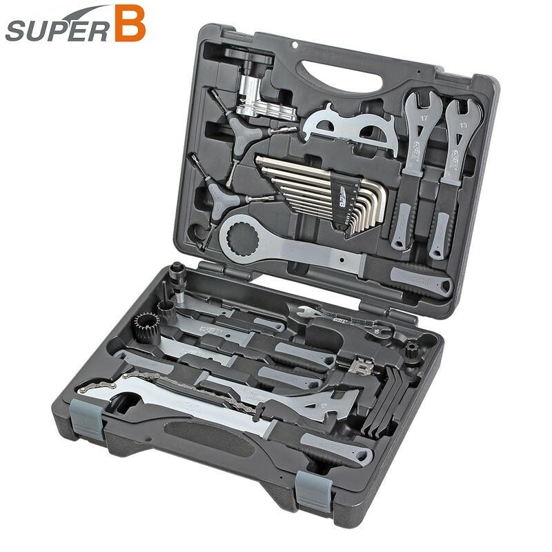 SUPER B 專業自行車工具箱 30件修車套裝組 TBA3000