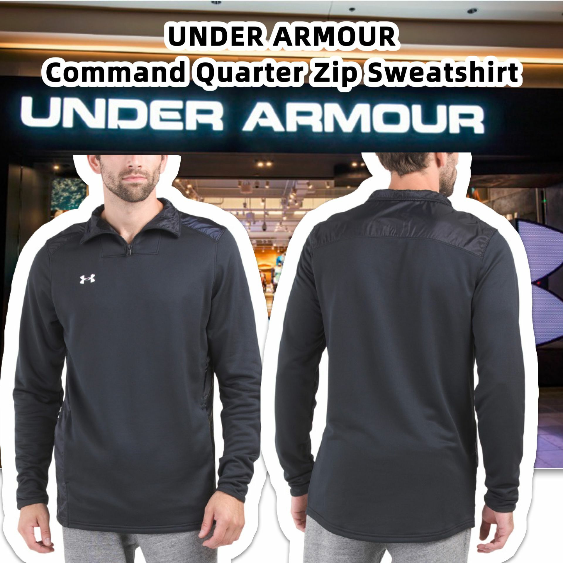 【預購】UNDER ARMOUR Command G121640 男裝長袖上衣