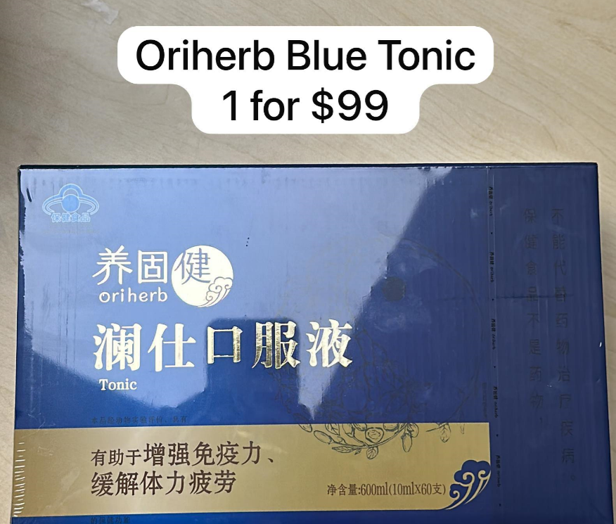 1 ORIHERB BLUE TONIC