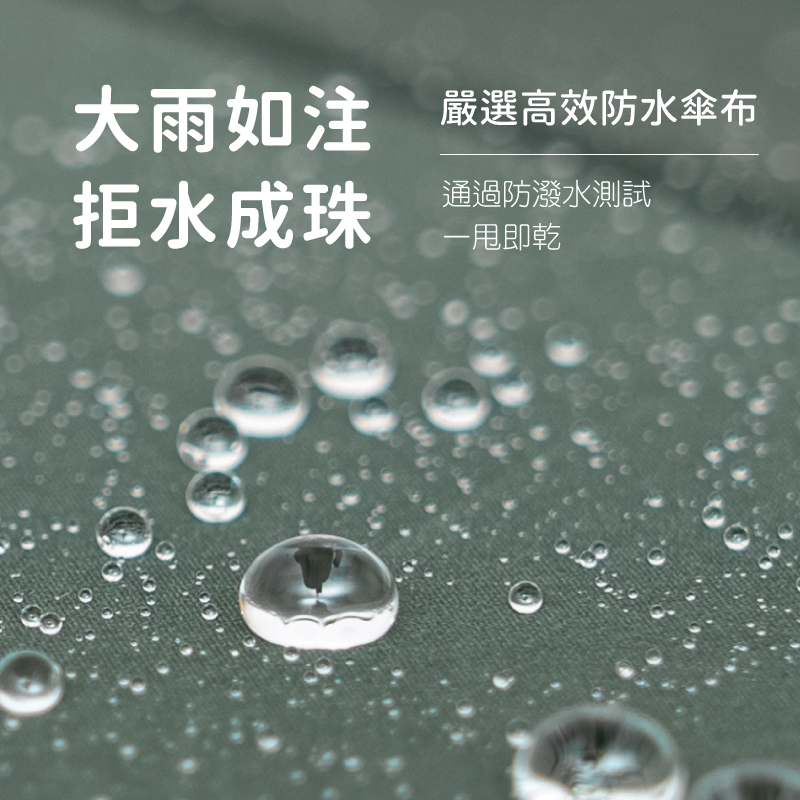 【MUNICHI】環扣自動勾勾傘 MR.Rain