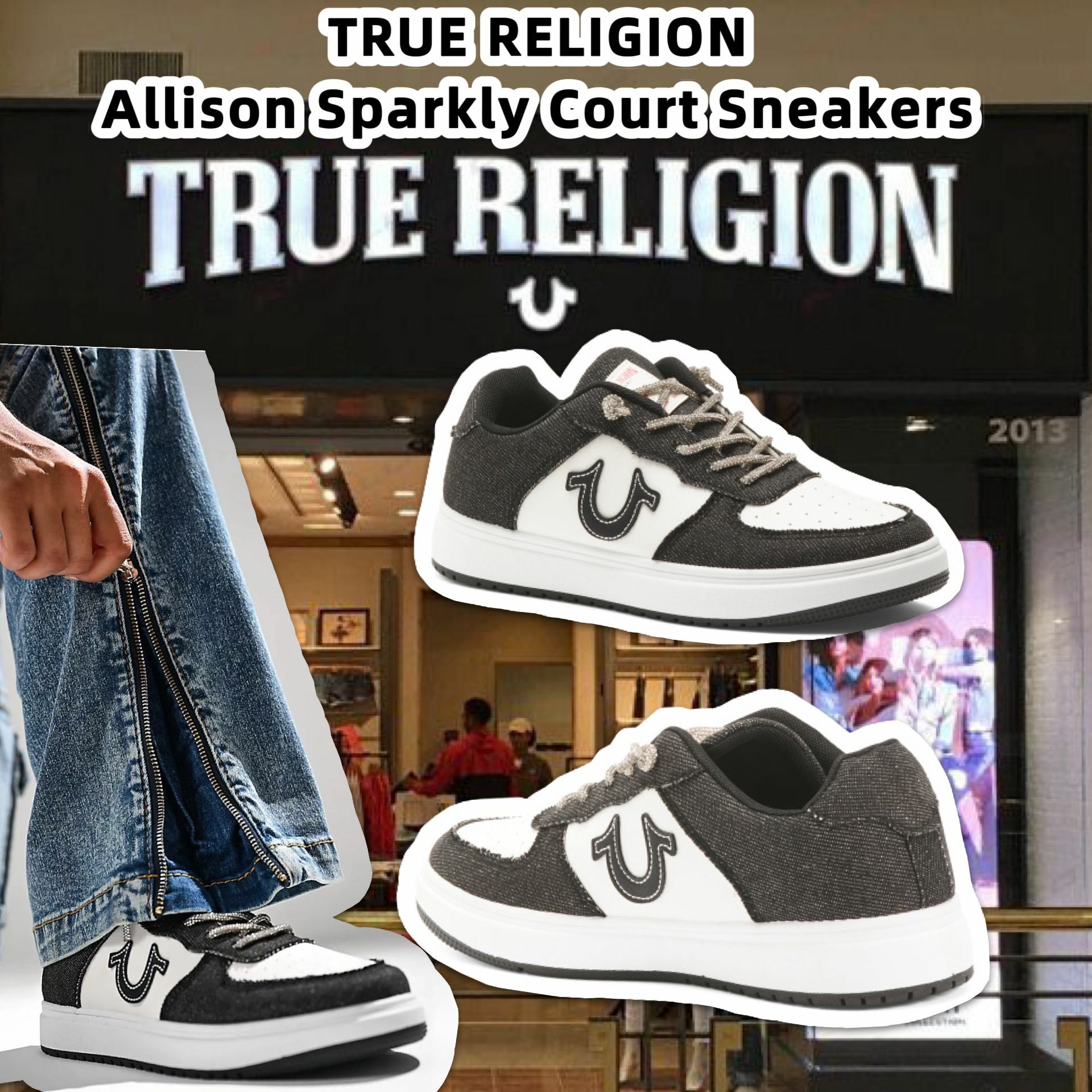 【預購】TRUE RELIGION Allison G121642 女裝運動鞋