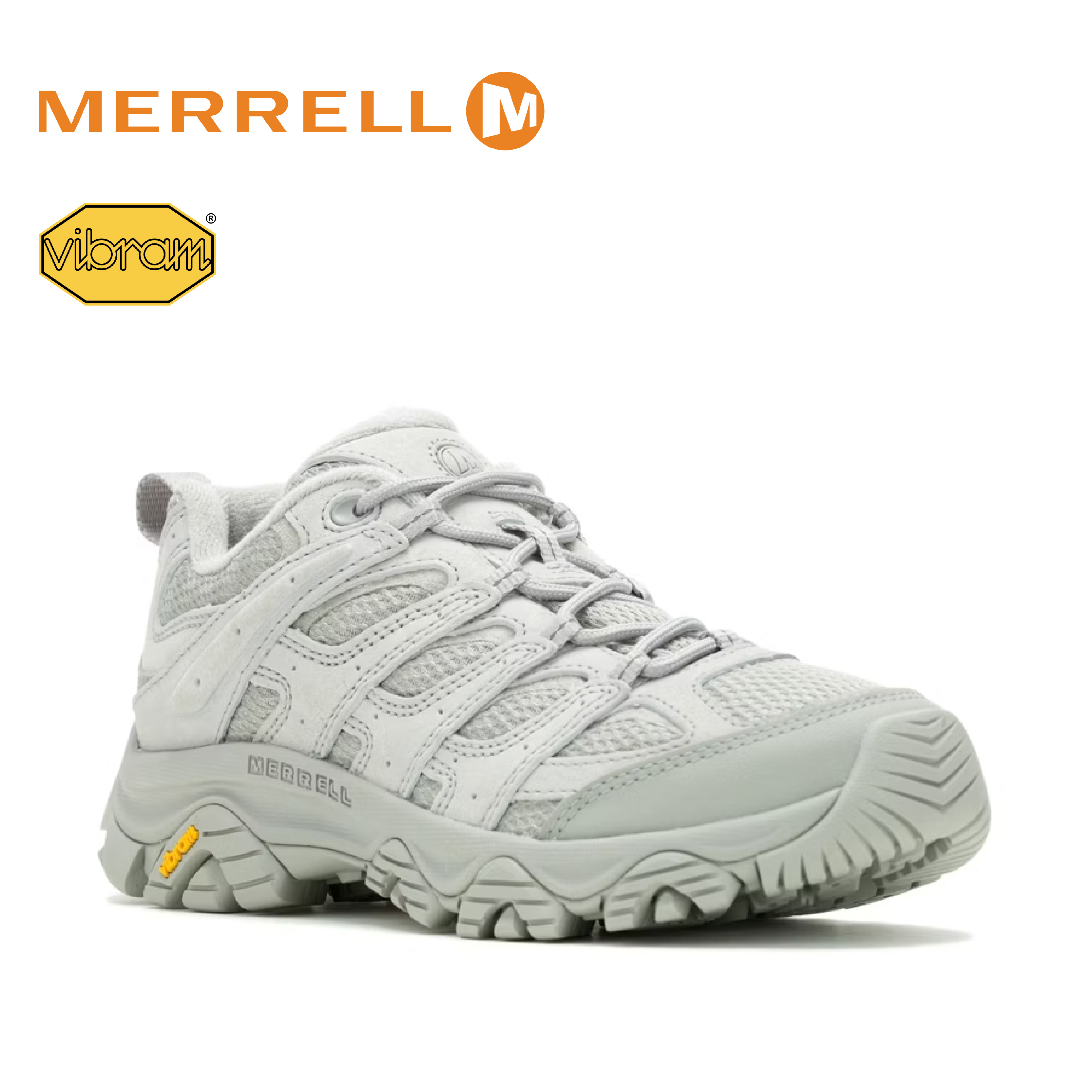 MERRELL 美國 MOAB 3 登山健行鞋 女款 (淺灰色) 31ML038398