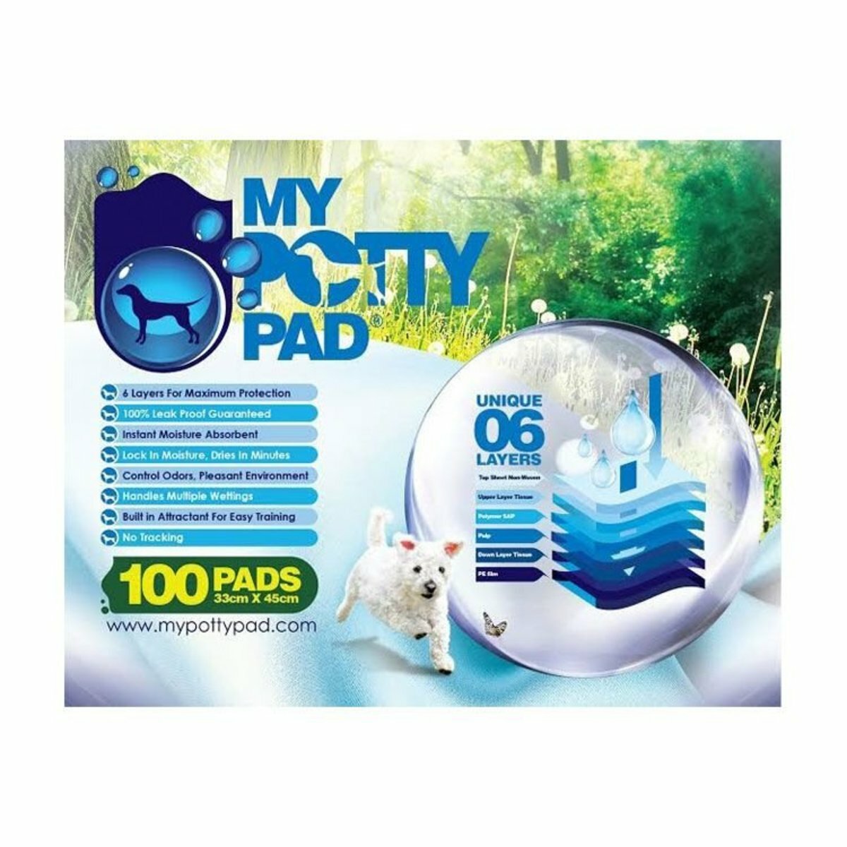 殿堂吸 尿墊 45 x 33cm - 100片