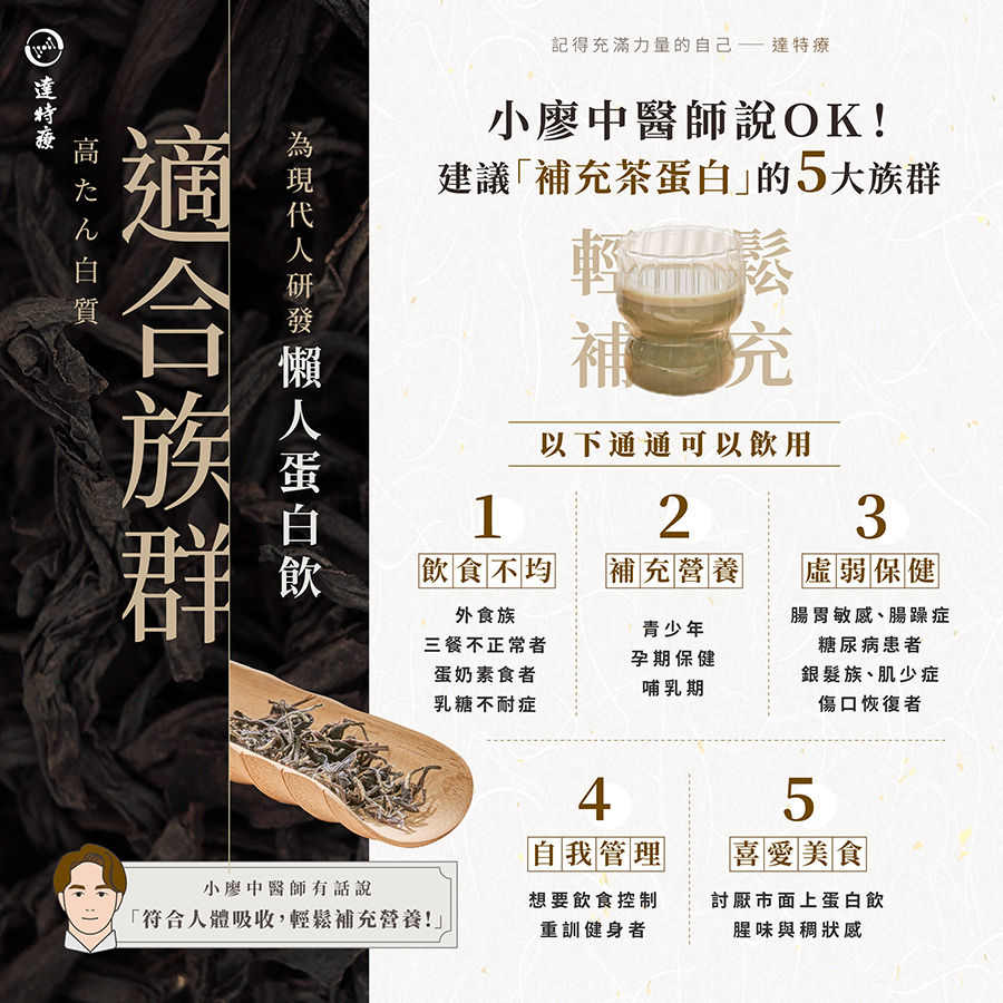 高蛋白家庭號｜國寶茶｜500g