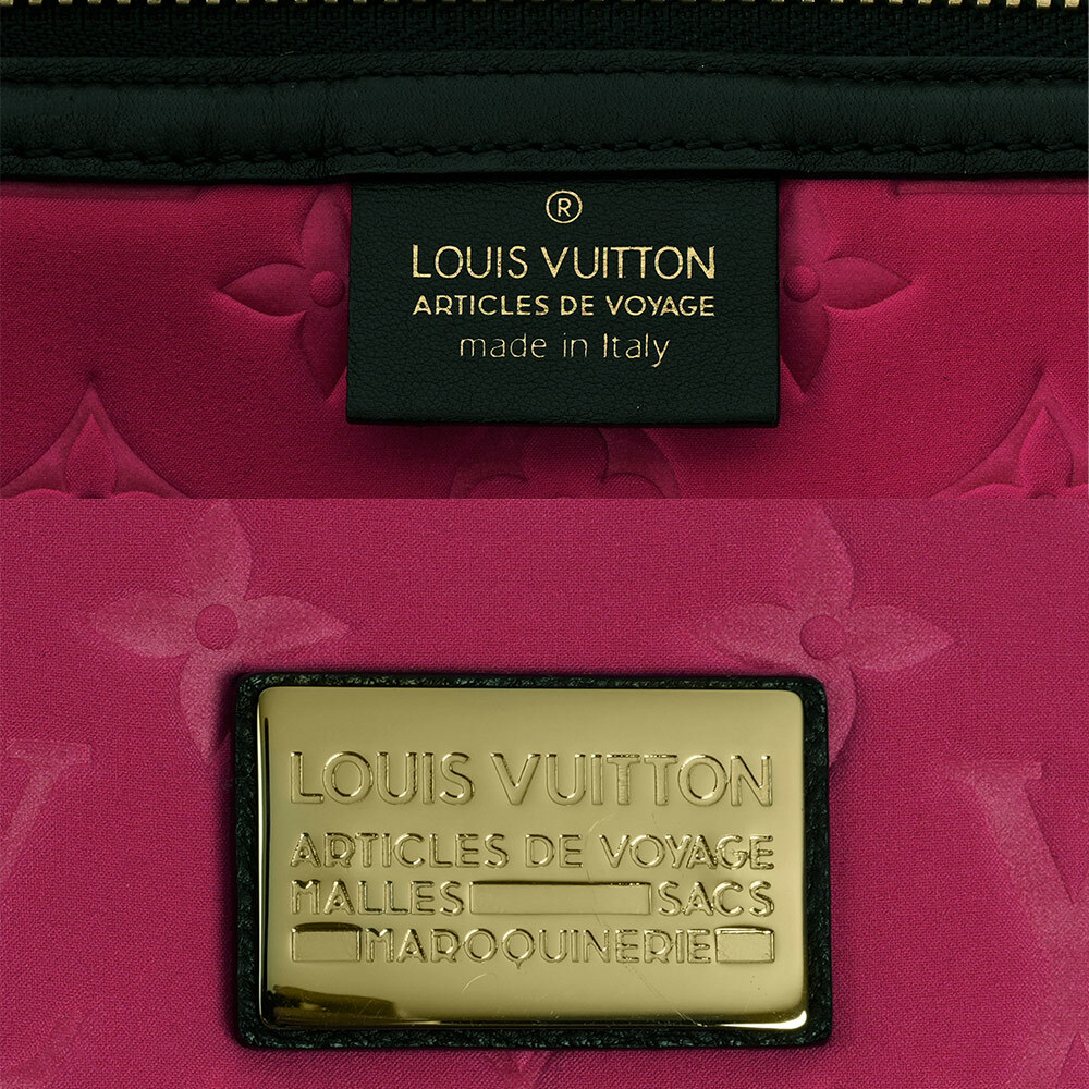 Scuba MM Monogram 潛水布肩背包/托特包(桃紅色) RC3078