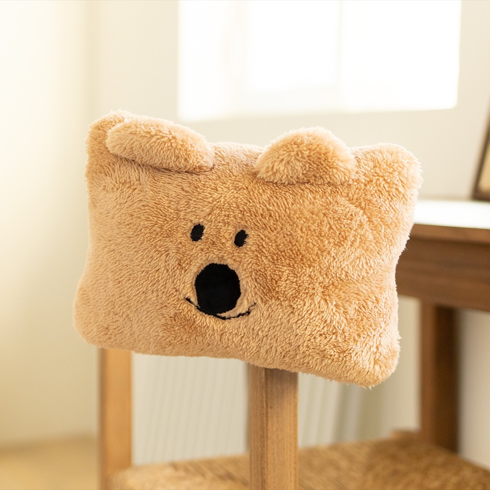 【Dinotaeng】Fluffy QUO-CAR Head Cushion 車用頭枕