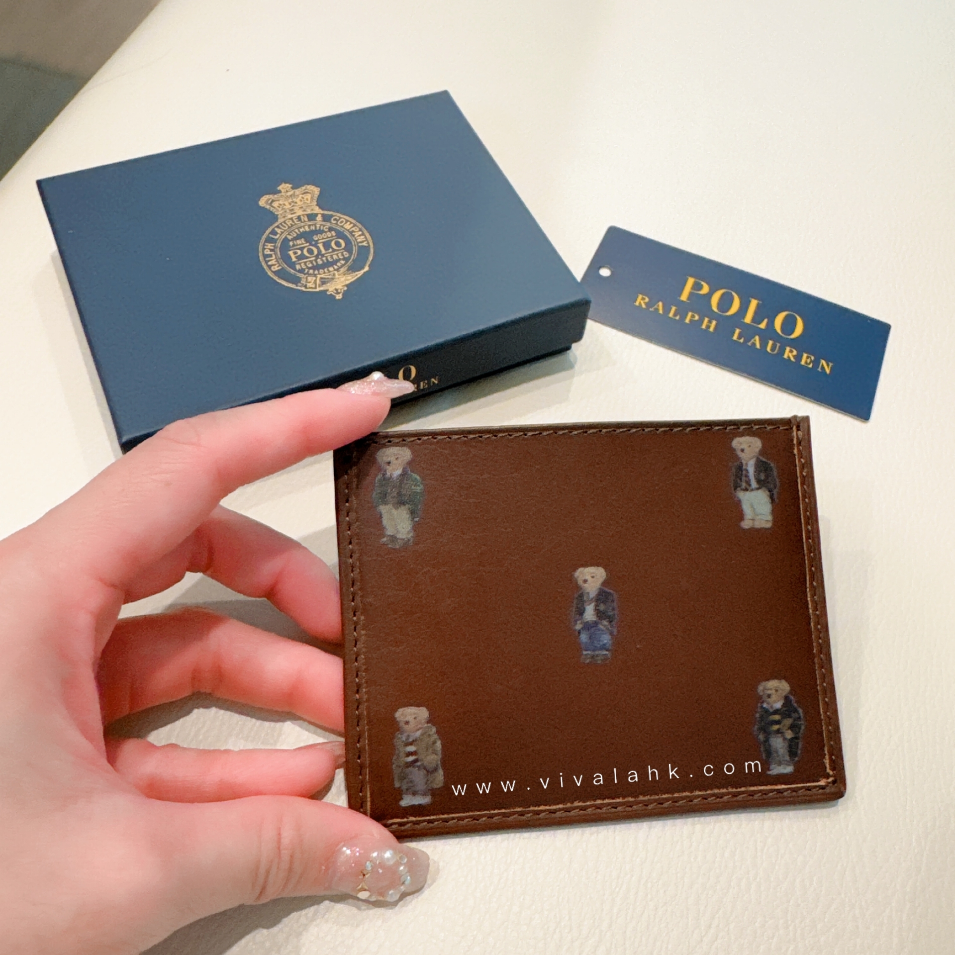 Polo Ralph Lauren - Polo 熊仔Logo 皮卡套(連禮盒)