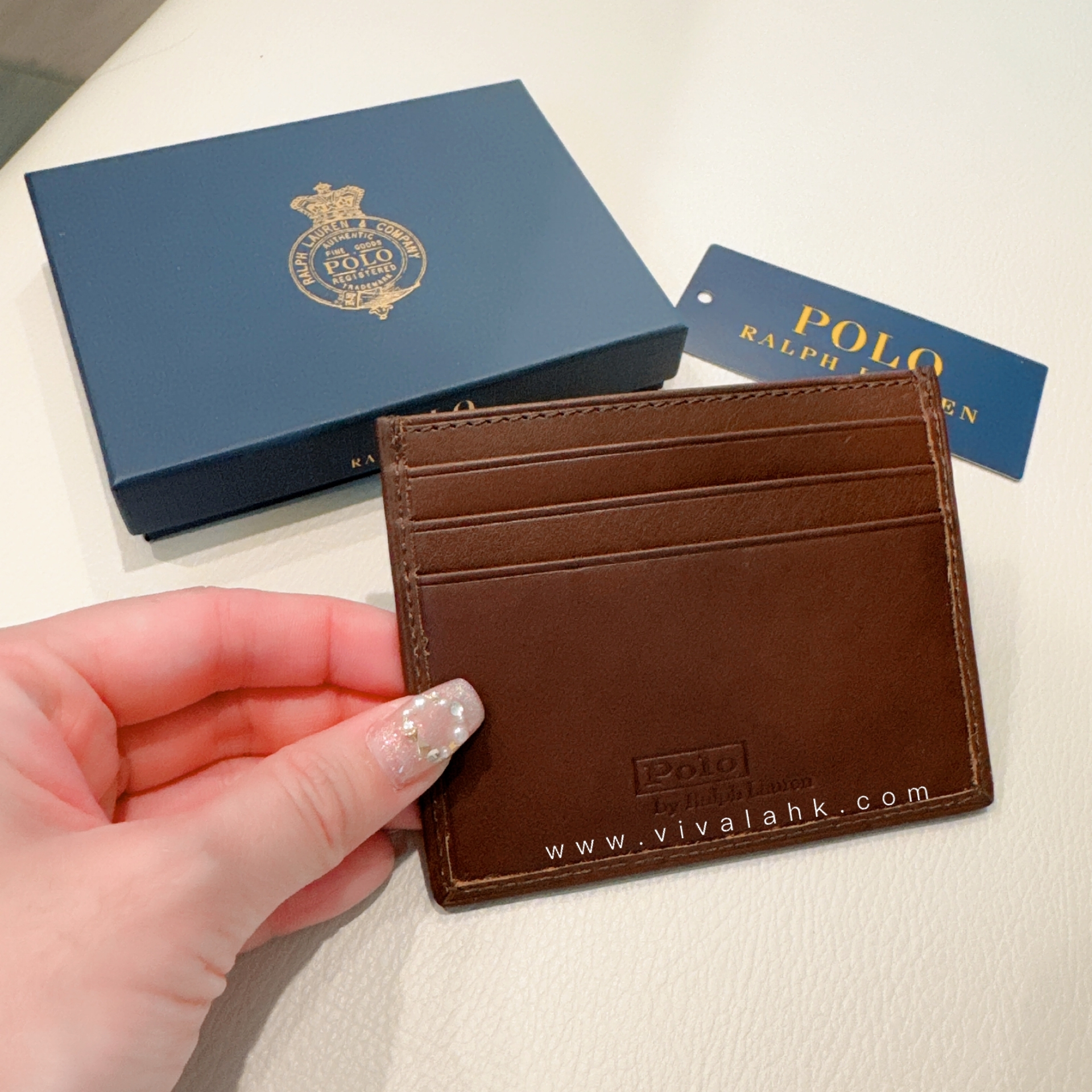 Polo Ralph Lauren - Polo 熊仔Logo 皮卡套(連禮盒)