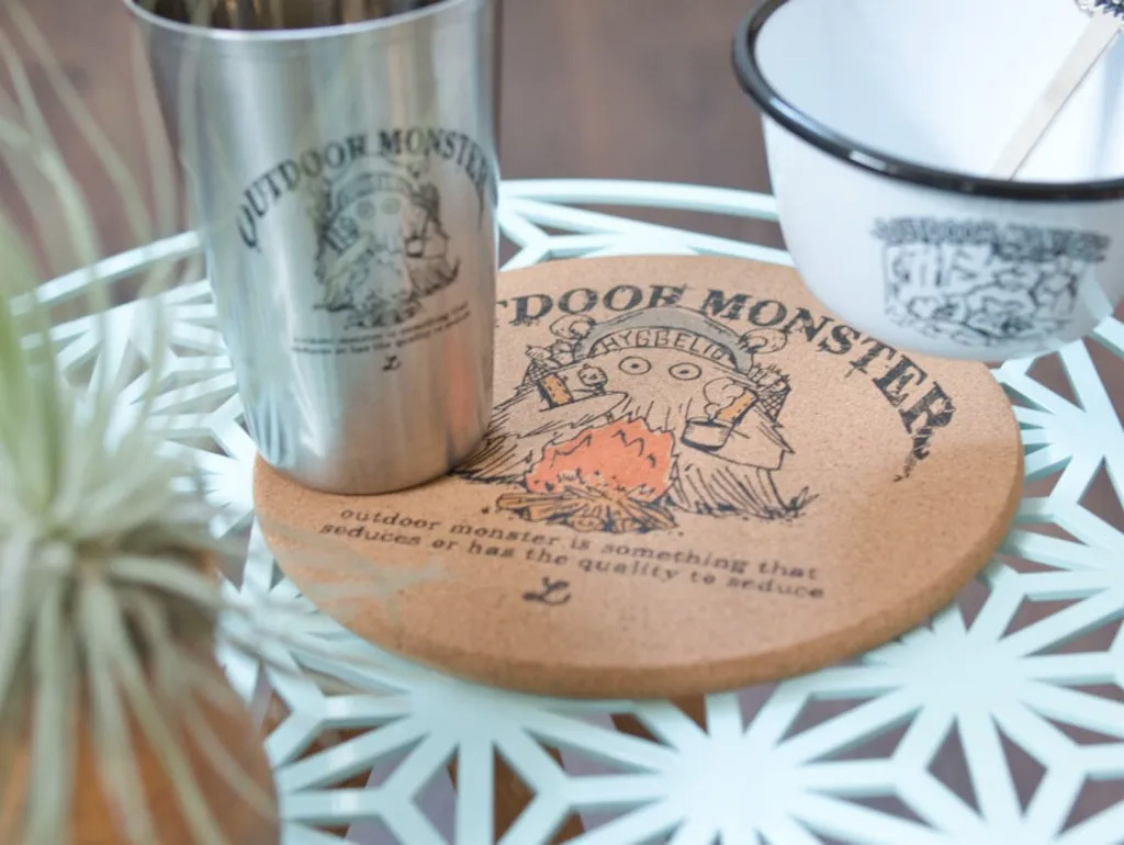 【HYGGELIG】Outdoor Monster軟木鍋墊＆杯墊