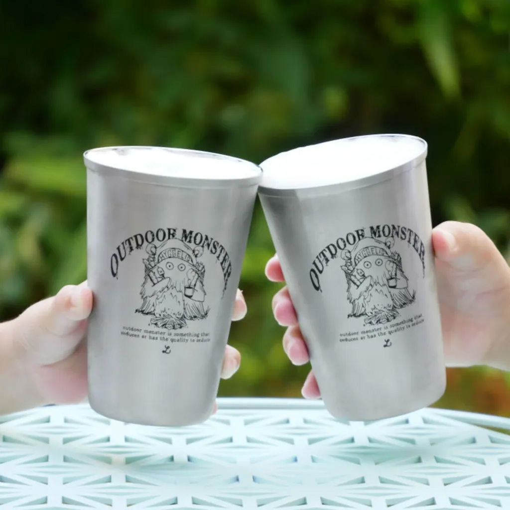 【HYGGELIG】×migaki.com | 戶外怪獸不鏽鋼杯