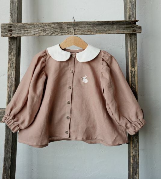 (預購)ALL THE BEAUTIFUL LINEN 彼得潘領洋裝 EXCLUSIVE TUNIC DRESS