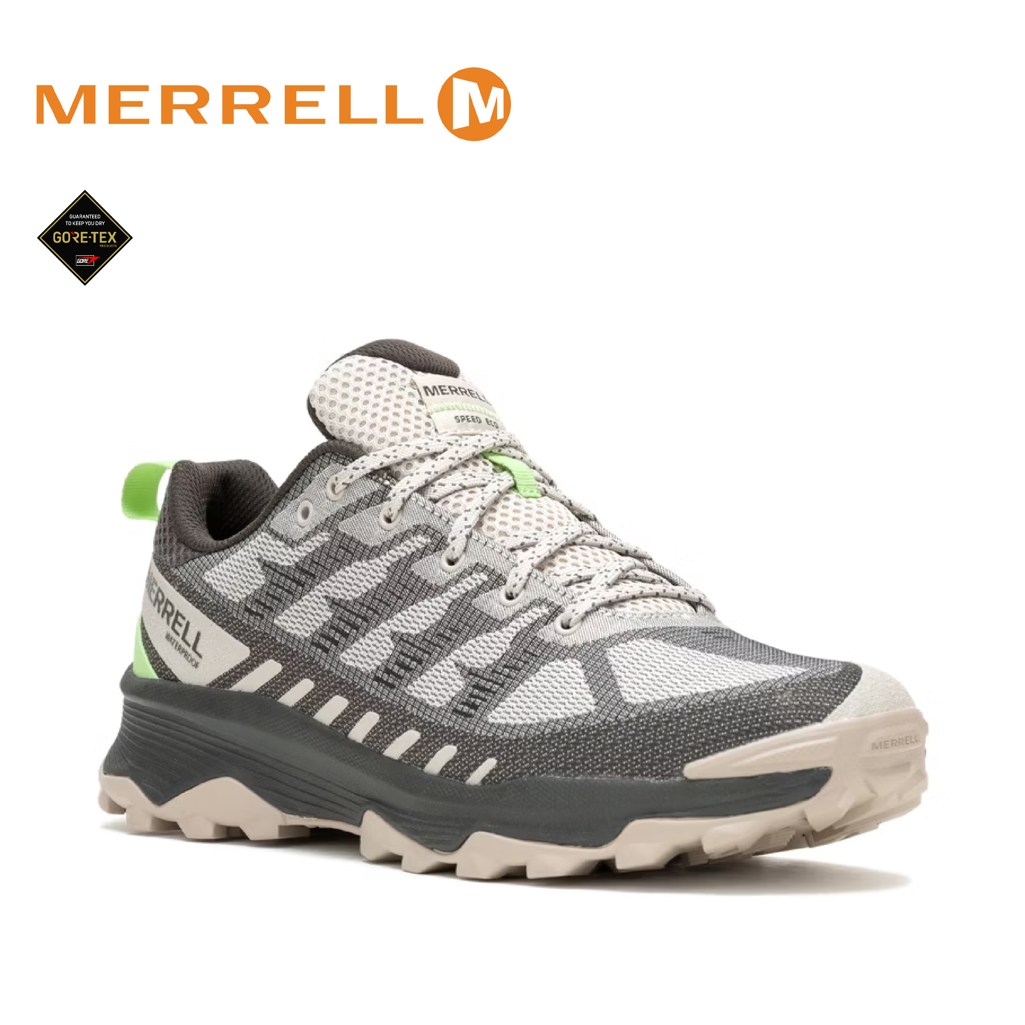MERRELL 美國 SPEED ECO WATERPROOF 男款 (浮石灰) 31ML037867