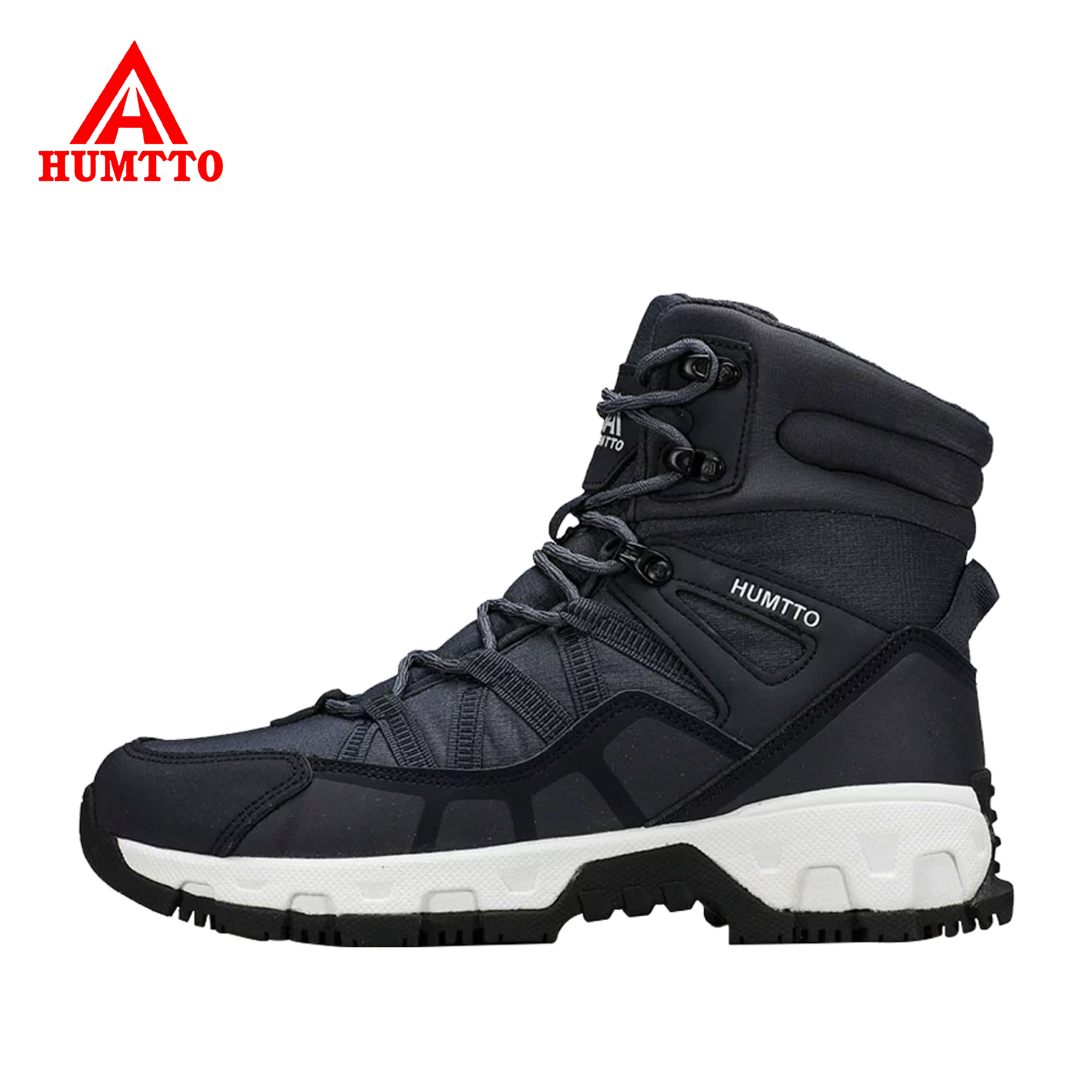 HUMTTO 悍途 中筒時尚雪靴 男款 (灰藍色) 35PHT0175A