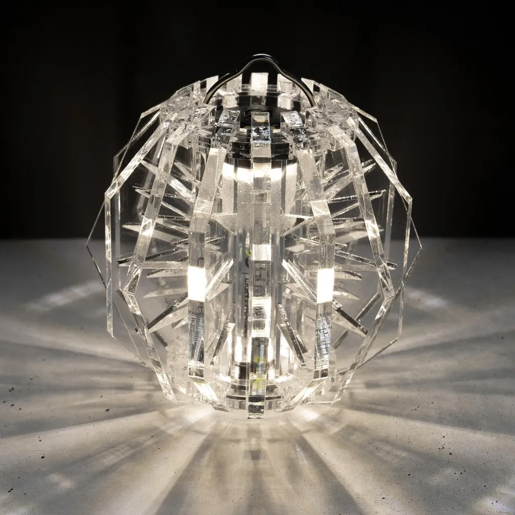 【幾何工廠】 壓克力燈罩 STELLA | 透明色